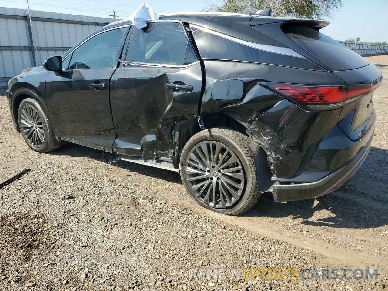 2 Photograph of a damaged car 2T2BBMCA2PC018350 LEXUS RX 350H BA 2023
