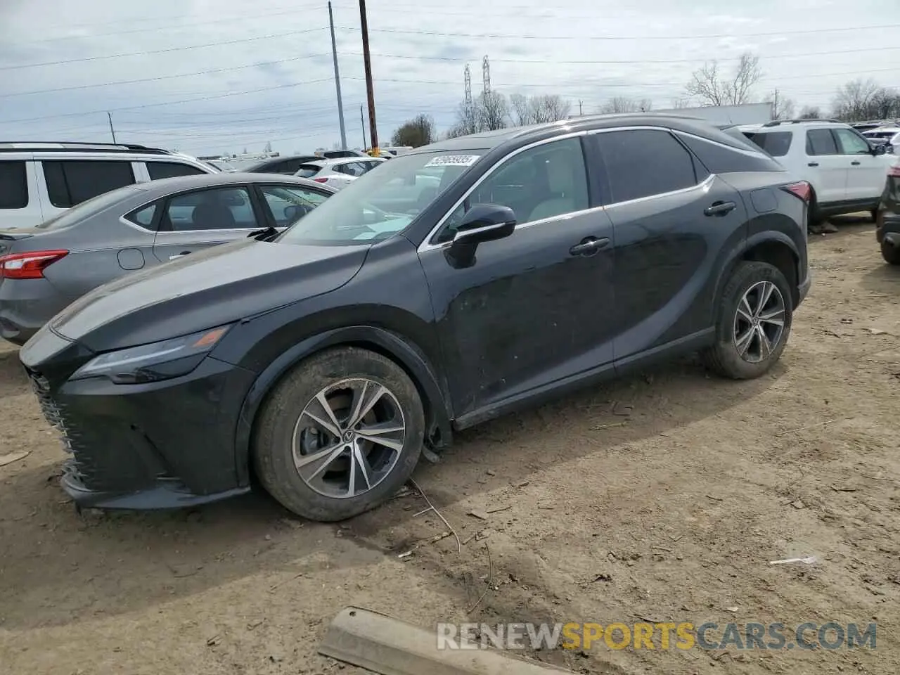 1 Фотография поврежденного автомобиля 2T2BBMCA3PC007115 LEXUS RX 350H BA 2023