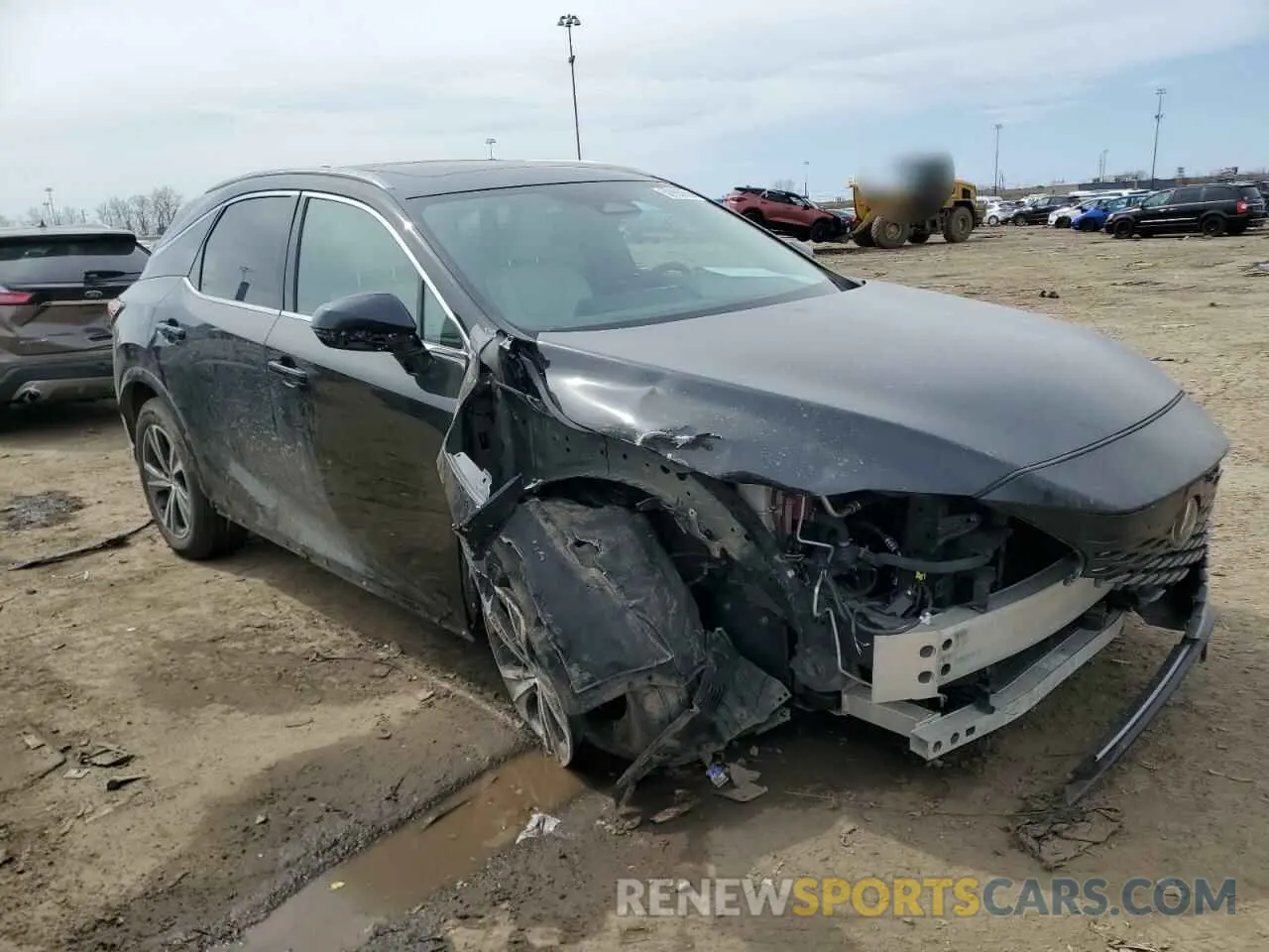 4 Фотография поврежденного автомобиля 2T2BBMCA3PC007115 LEXUS RX 350H BA 2023