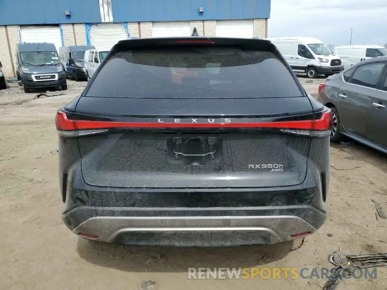 6 Фотография поврежденного автомобиля 2T2BBMCA3PC007115 LEXUS RX 350H BA 2023