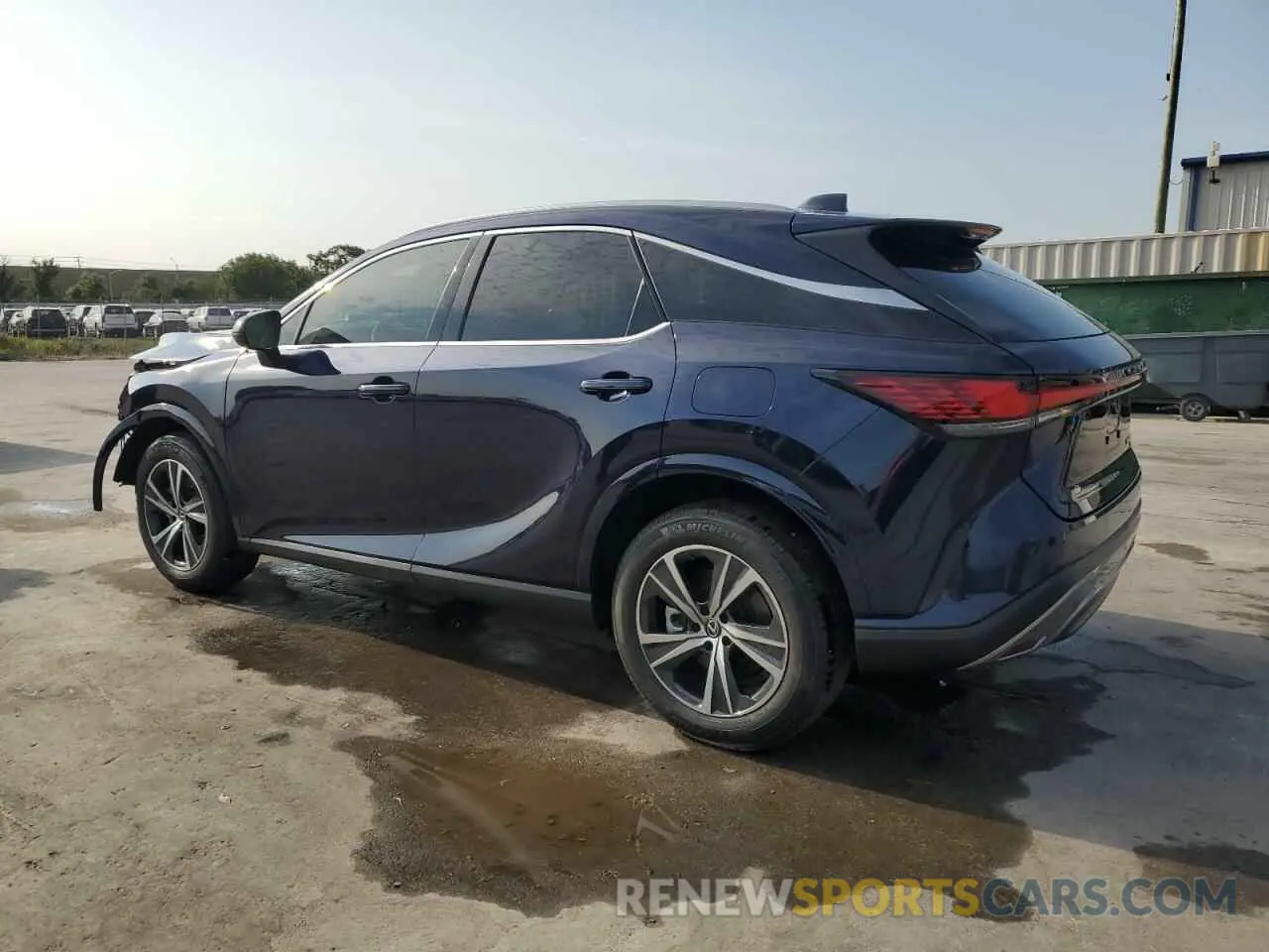 2 Фотография поврежденного автомобиля 2T2BBMCA3PC019829 LEXUS RX 350H BA 2023
