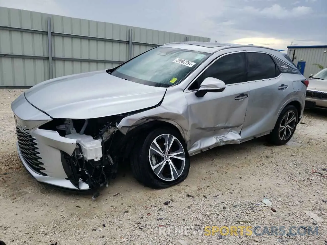 1 Фотография поврежденного автомобиля 2T2BBMCA4PC016194 LEXUS RX 350H BA 2023