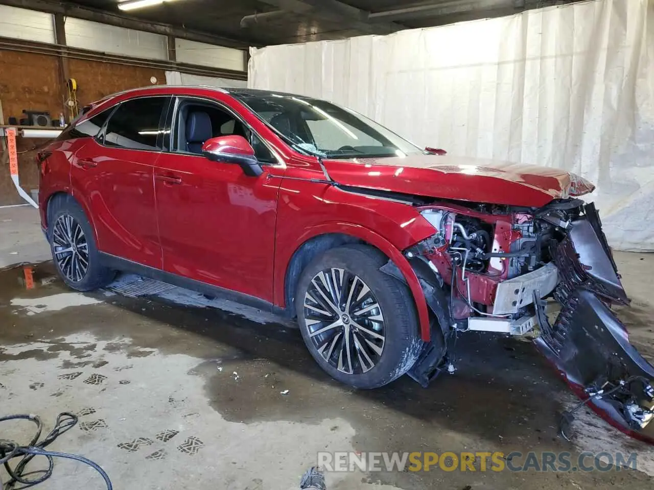 4 Photograph of a damaged car 2T2BBMCA5PC013398 LEXUS RX 350H BA 2023