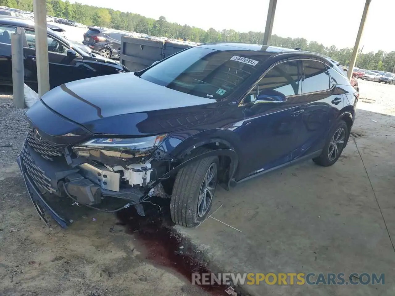 1 Фотография поврежденного автомобиля 2T2BBMCA7PC018442 LEXUS RX 350H BA 2023