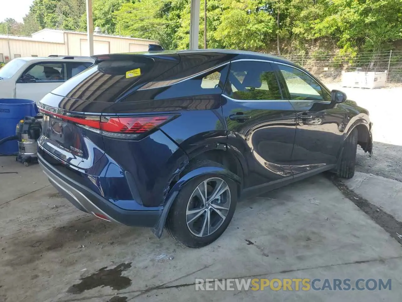 3 Фотография поврежденного автомобиля 2T2BBMCA7PC018442 LEXUS RX 350H BA 2023