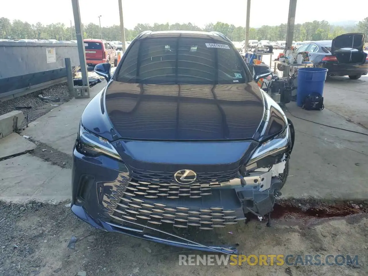 5 Фотография поврежденного автомобиля 2T2BBMCA7PC018442 LEXUS RX 350H BA 2023