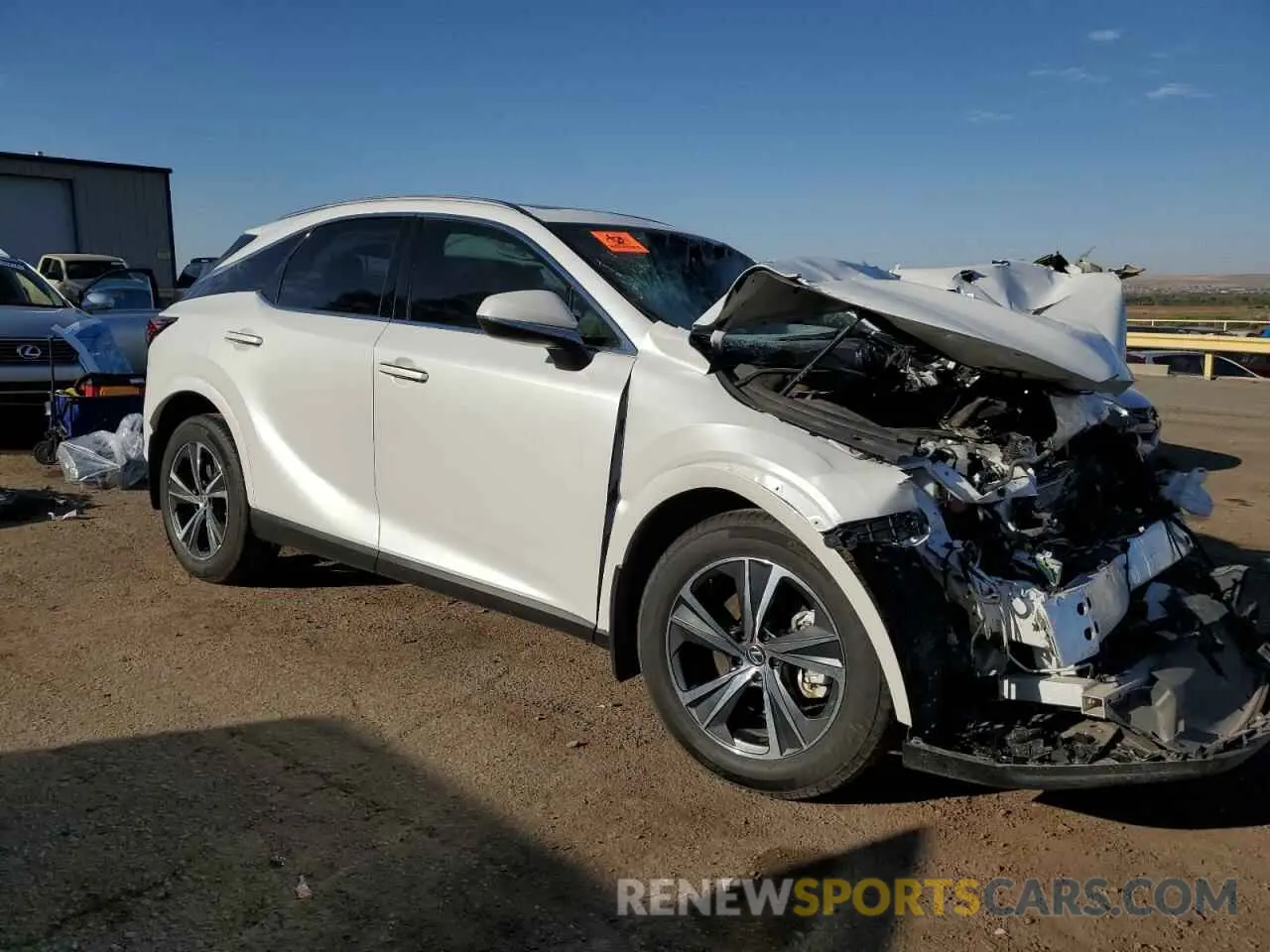 4 Фотография поврежденного автомобиля 2T2BBMCA8PC006851 LEXUS RX 350H BA 2023