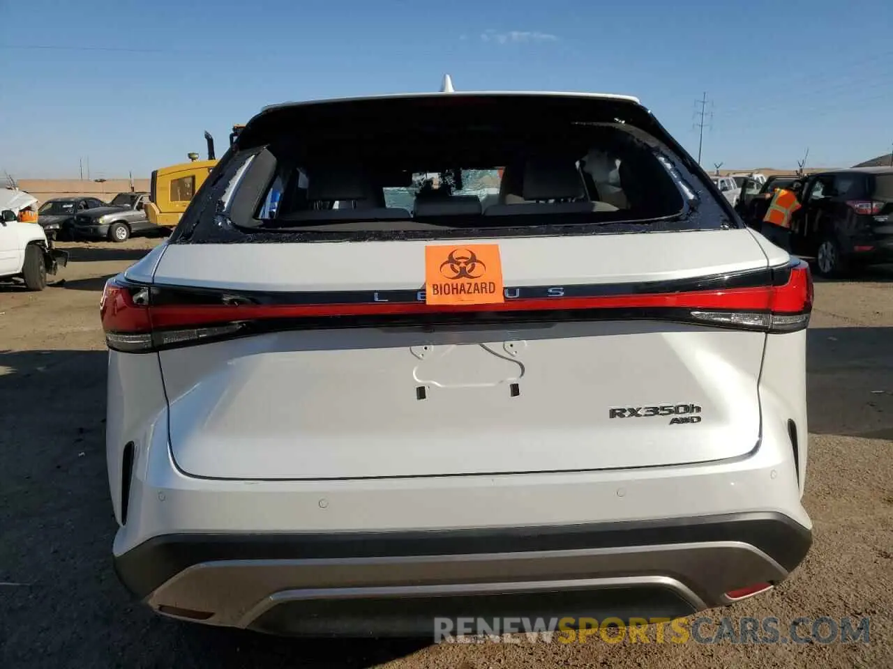 6 Фотография поврежденного автомобиля 2T2BBMCA8PC006851 LEXUS RX 350H BA 2023