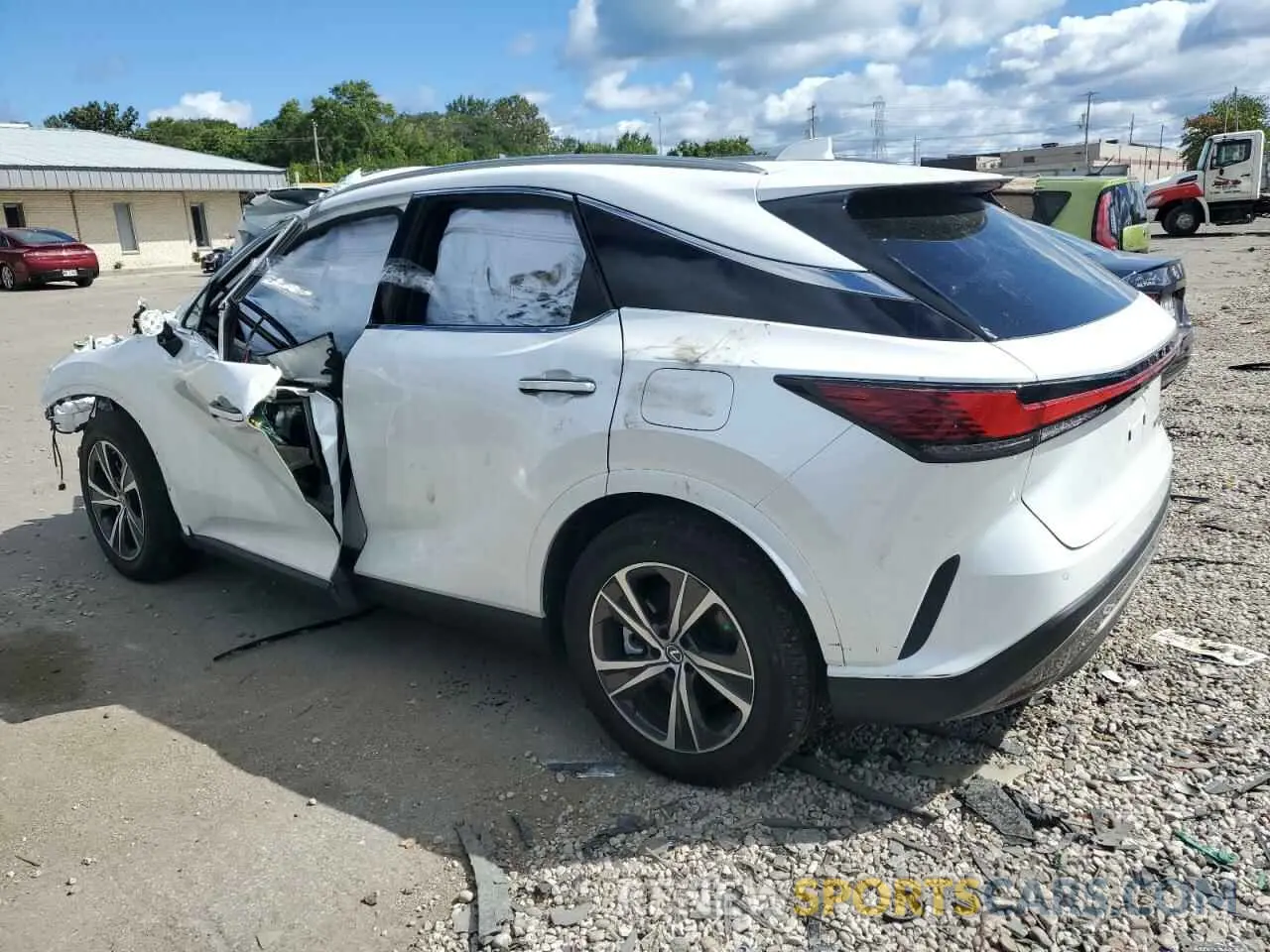 2 Photograph of a damaged car 2T2BBMCA8PC011015 LEXUS RX 350H BA 2023