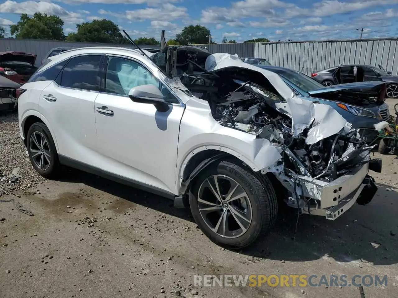 4 Photograph of a damaged car 2T2BBMCA8PC011015 LEXUS RX 350H BA 2023