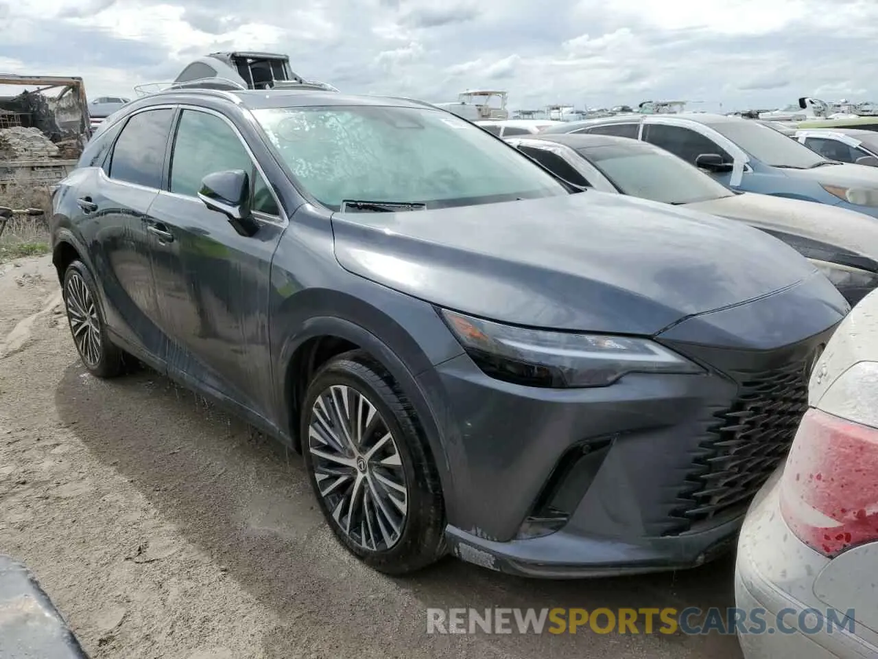 4 Фотография поврежденного автомобиля 2T2BBMCA3RC033524 LEXUS RX 350H BA 2024
