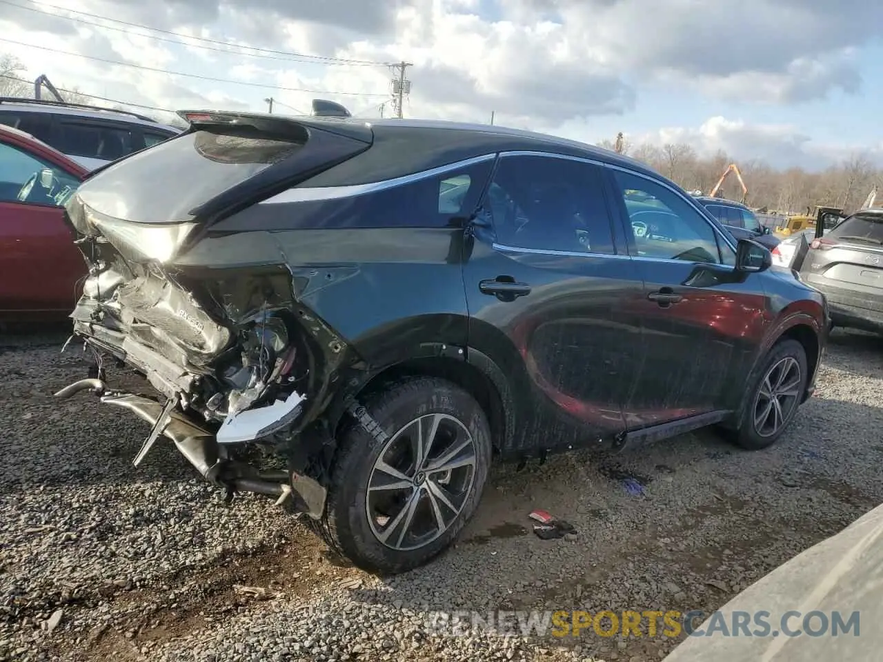 3 Photograph of a damaged car 2T2BBMCA3RC049769 LEXUS RX 350H BA 2024