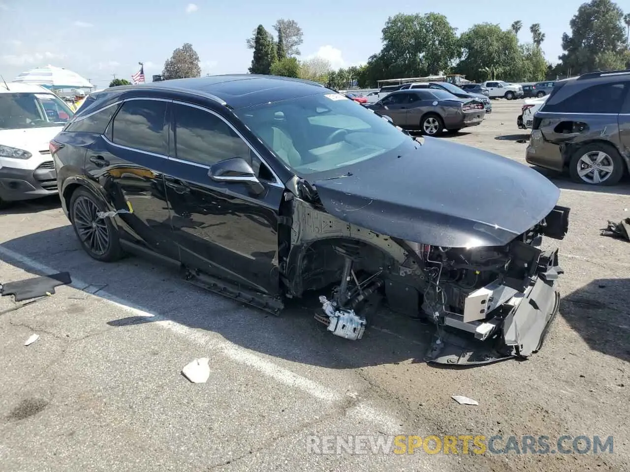 4 Фотография поврежденного автомобиля 2T2BBMCA3RC060576 LEXUS RX 350H BA 2024