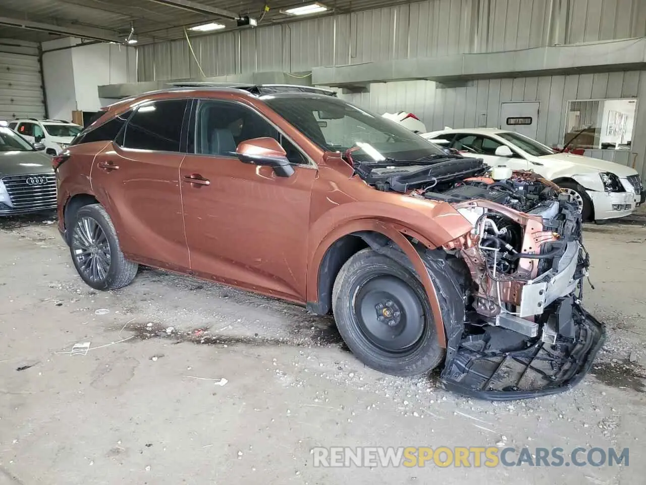 4 Photograph of a damaged car 2T2BBMCA3RC063302 LEXUS RX 350H BA 2024