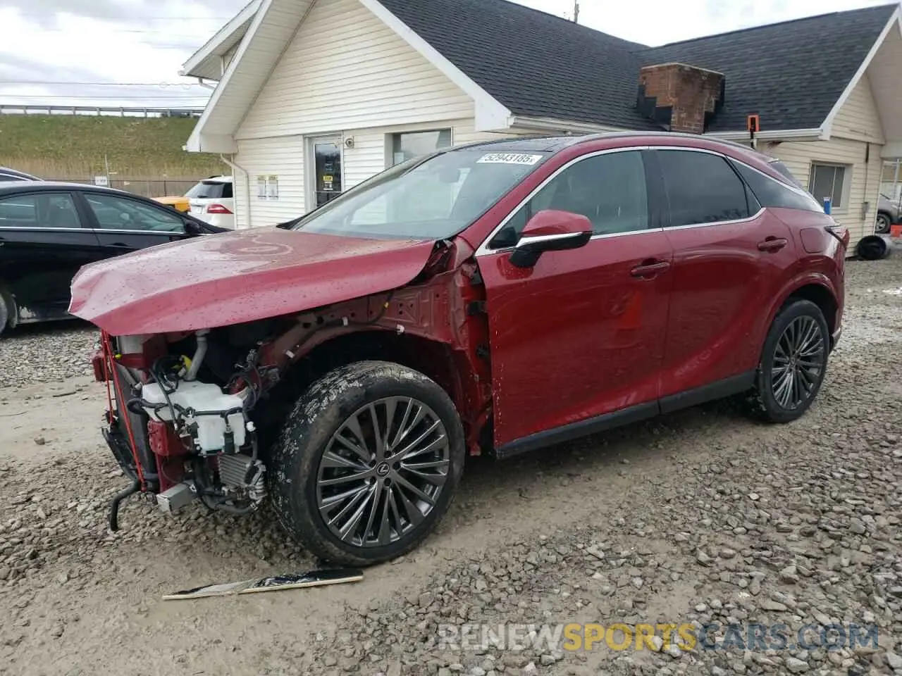 1 Photograph of a damaged car 2T2BBMCAXRC035738 LEXUS RX 350H BA 2024