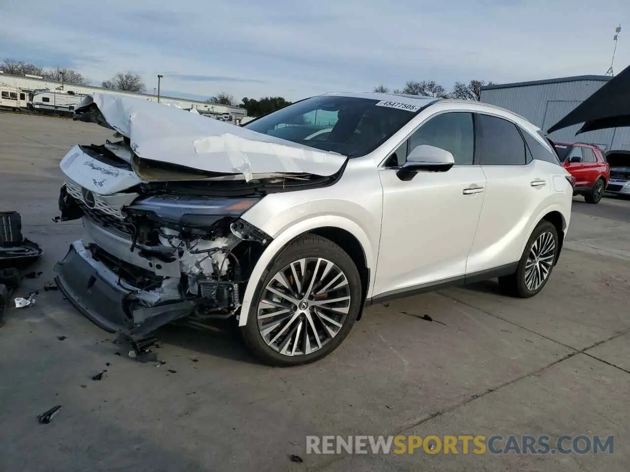 1 Фотография поврежденного автомобиля 2T2BBMCAXRC058629 LEXUS RX 350H BA 2024