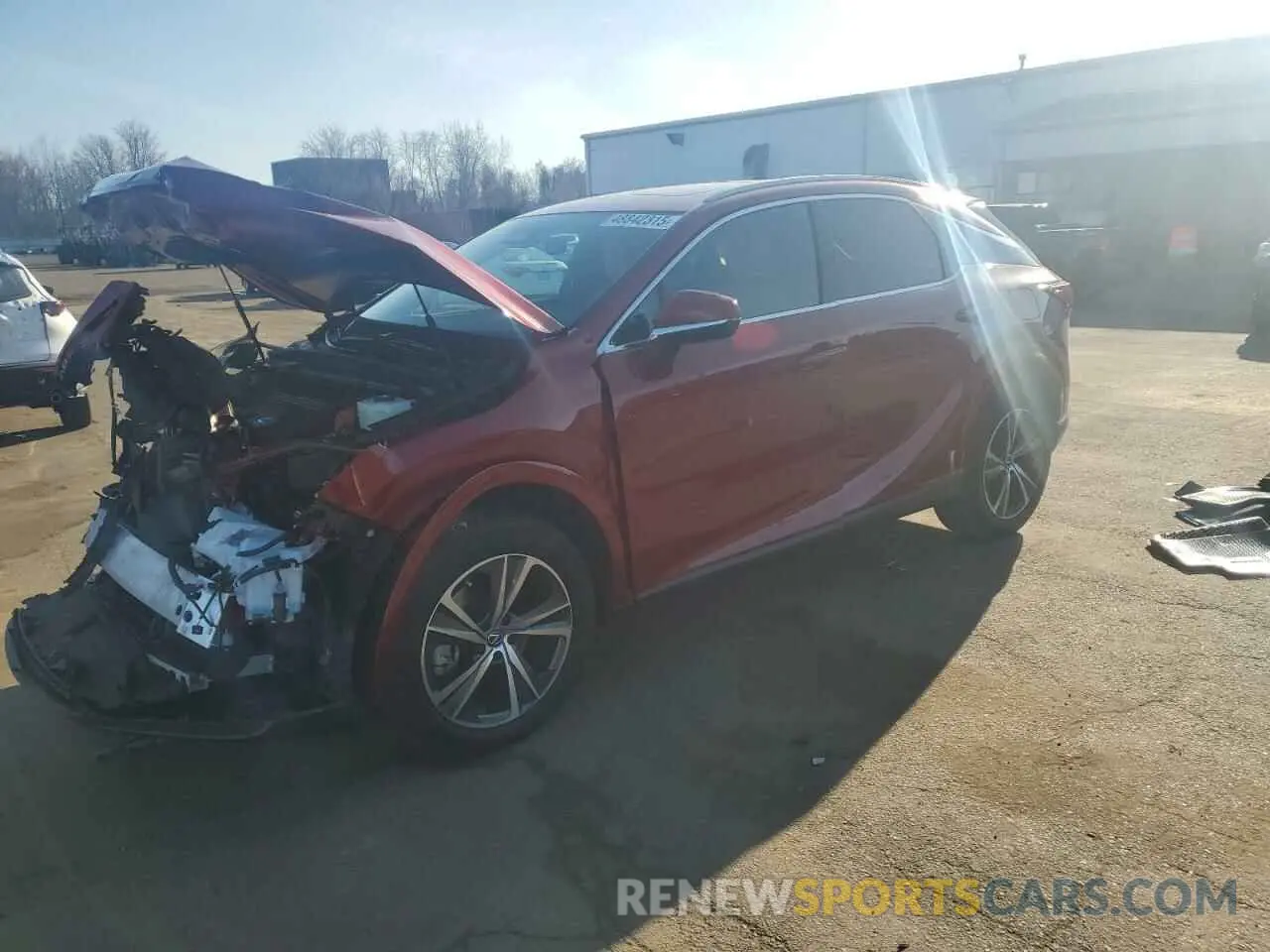 1 Фотография поврежденного автомобиля 2T2BBMCAXSC067451 LEXUS RX 350H BA 2025