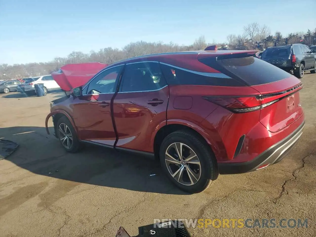 2 Фотография поврежденного автомобиля 2T2BBMCAXSC067451 LEXUS RX 350H BA 2025