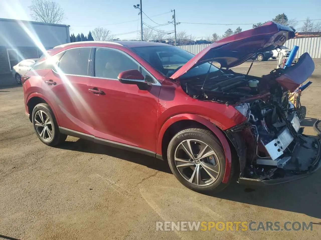4 Фотография поврежденного автомобиля 2T2BBMCAXSC067451 LEXUS RX 350H BA 2025