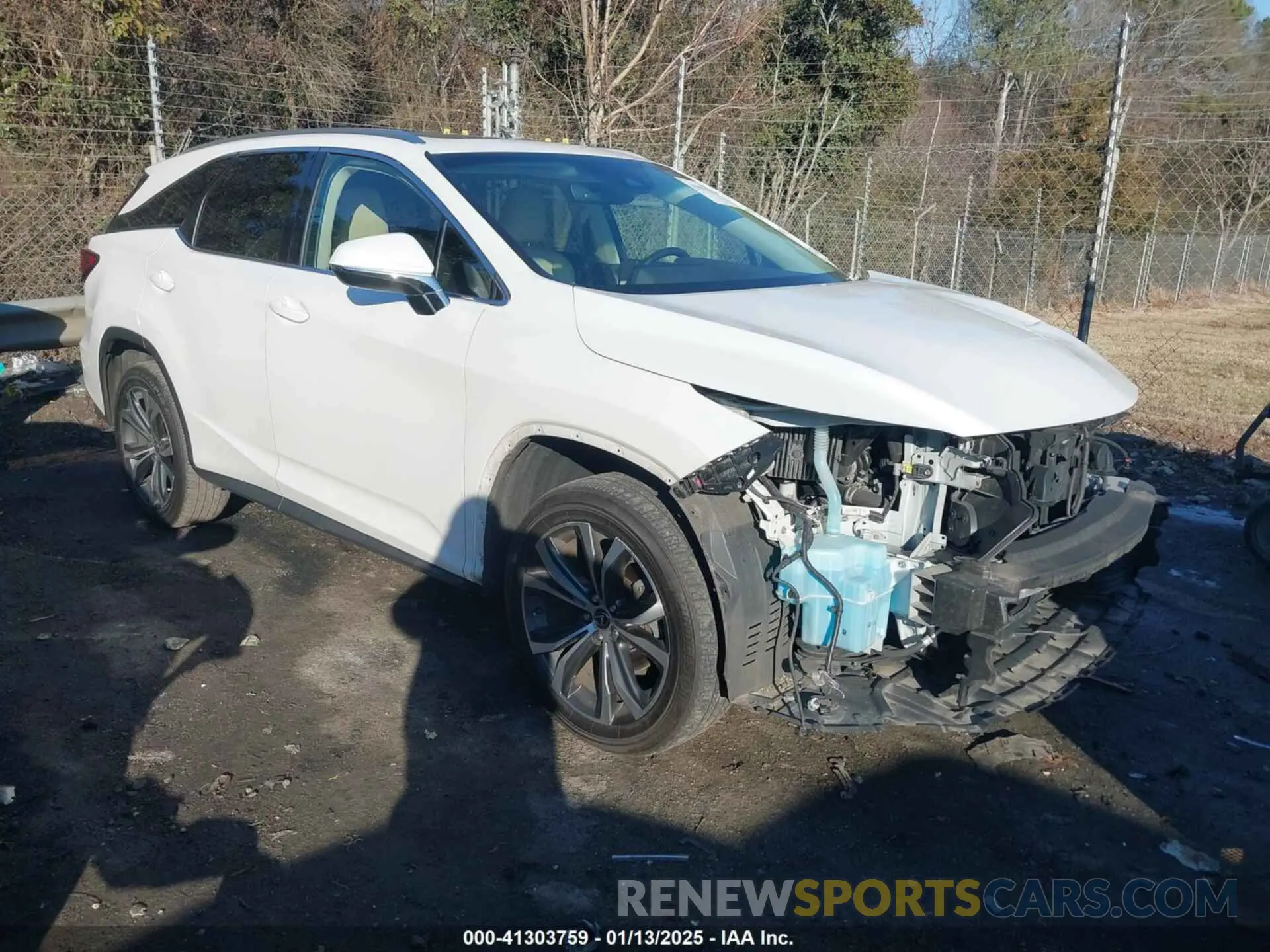 1 Фотография поврежденного автомобиля JTJDZKCA0K2019725 LEXUS RX 350L 2019
