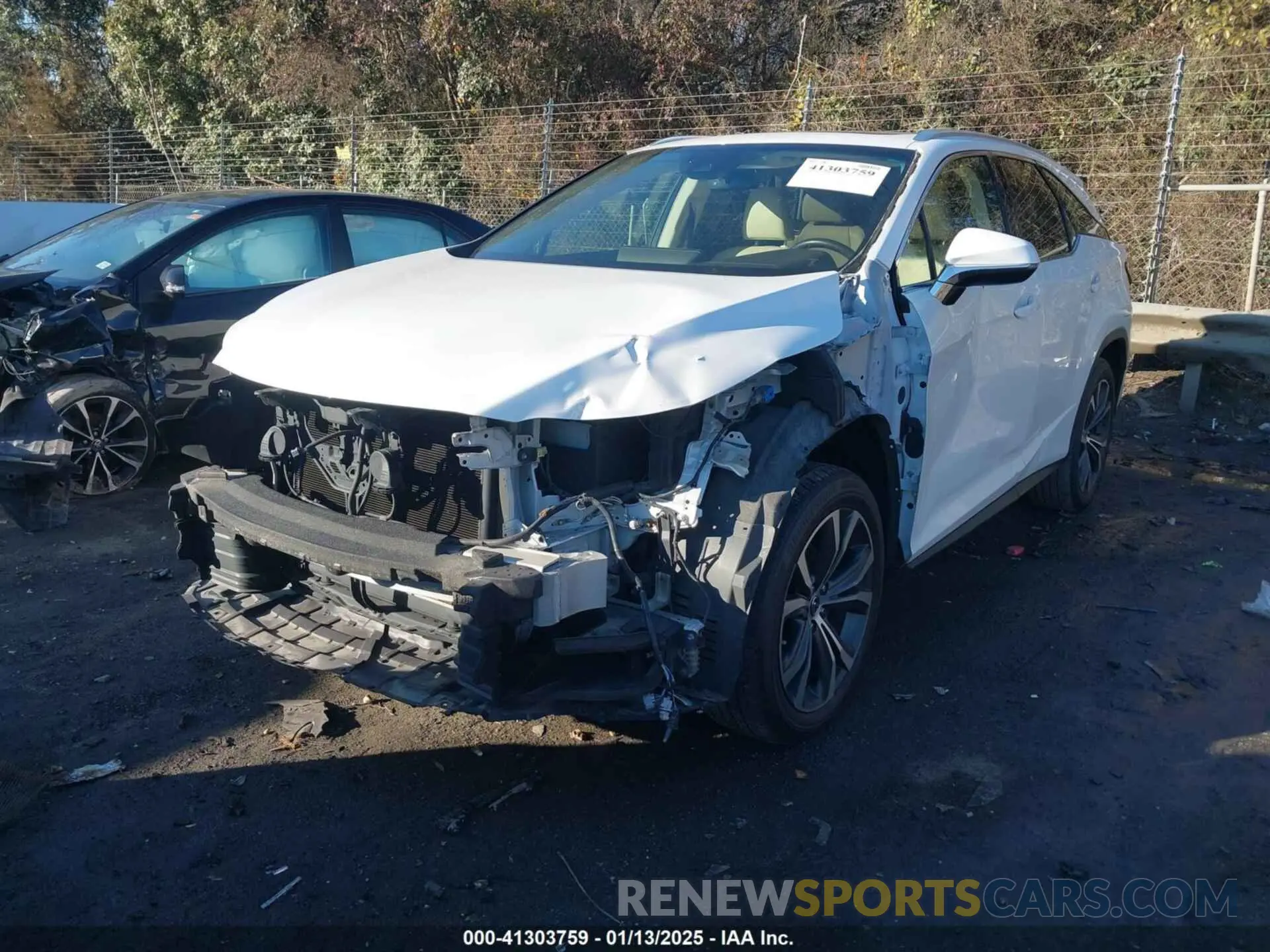 2 Фотография поврежденного автомобиля JTJDZKCA0K2019725 LEXUS RX 350L 2019