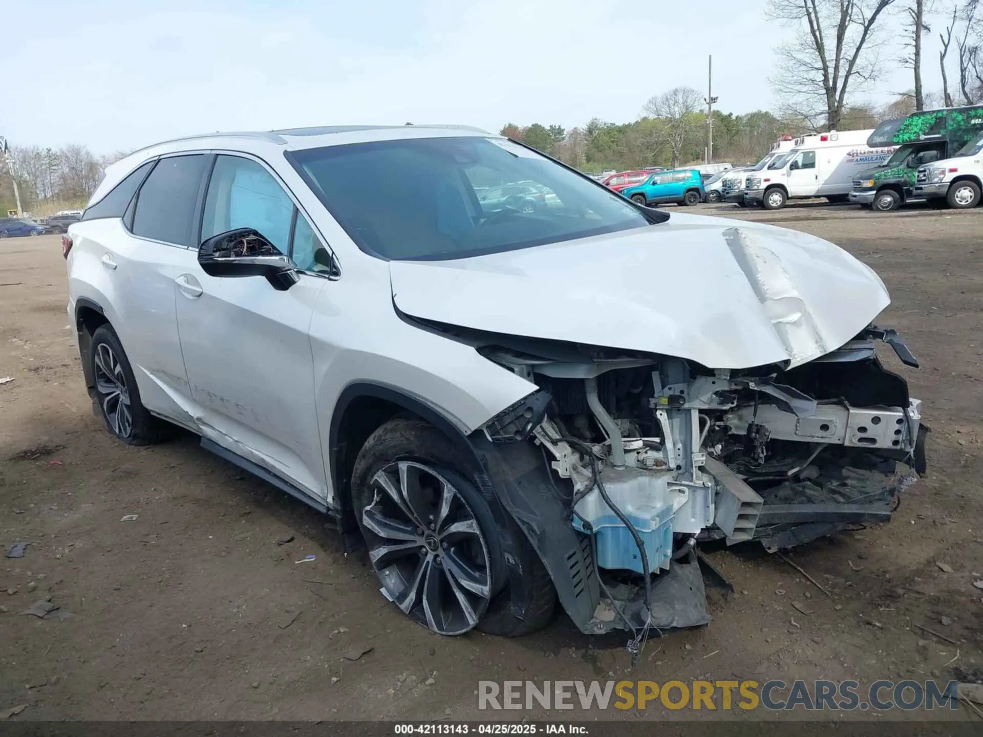 13 Photograph of a damaged car JTJDZKCA4K2019937 LEXUS RX 350L 2019