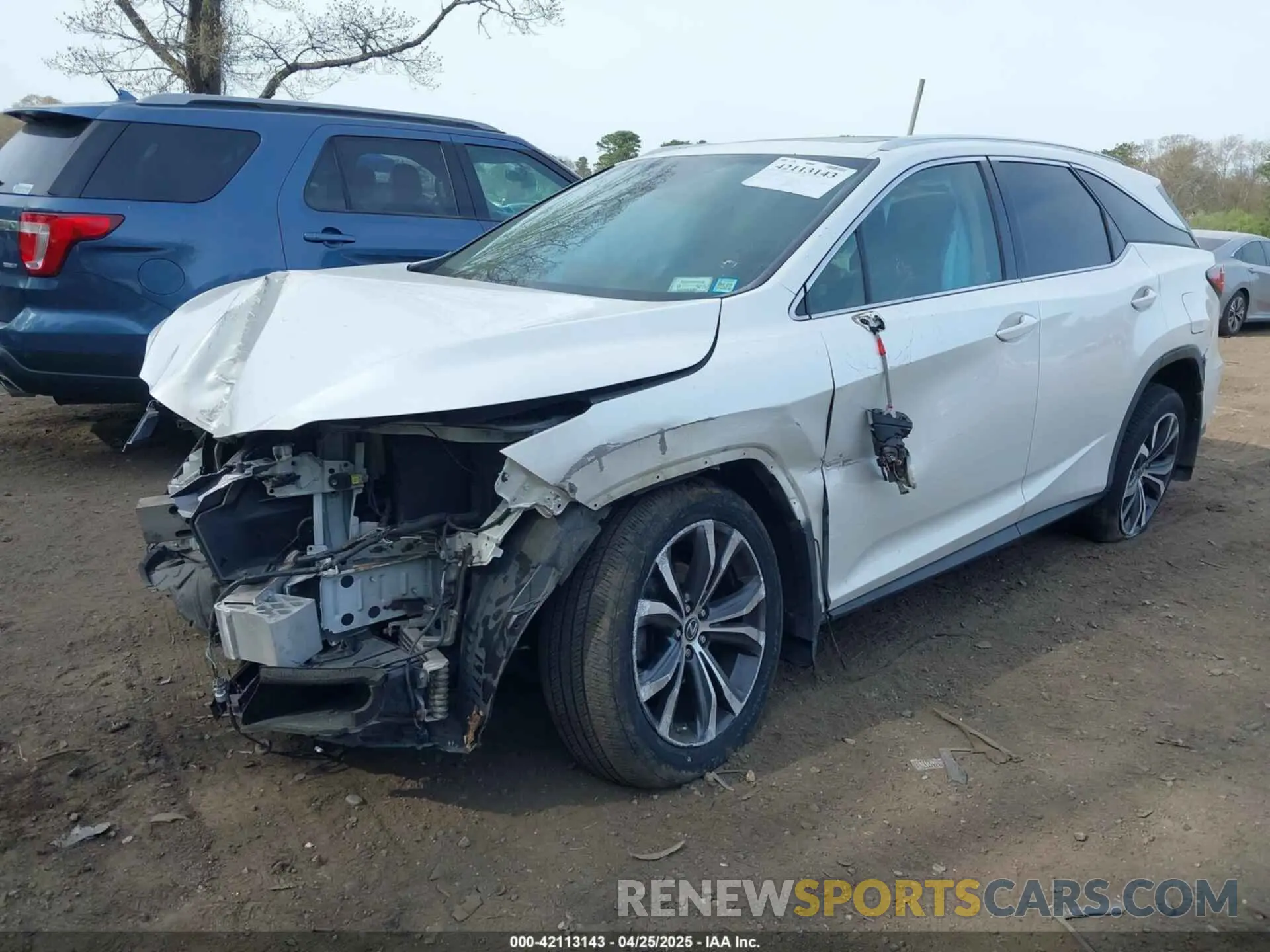 2 Photograph of a damaged car JTJDZKCA4K2019937 LEXUS RX 350L 2019