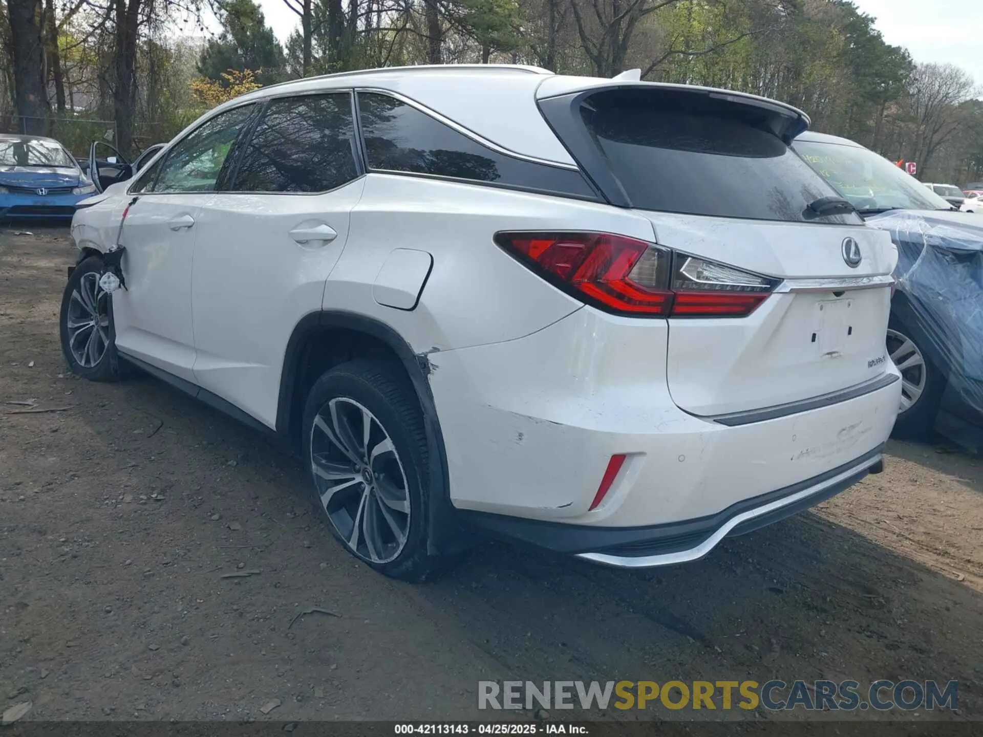 3 Photograph of a damaged car JTJDZKCA4K2019937 LEXUS RX 350L 2019