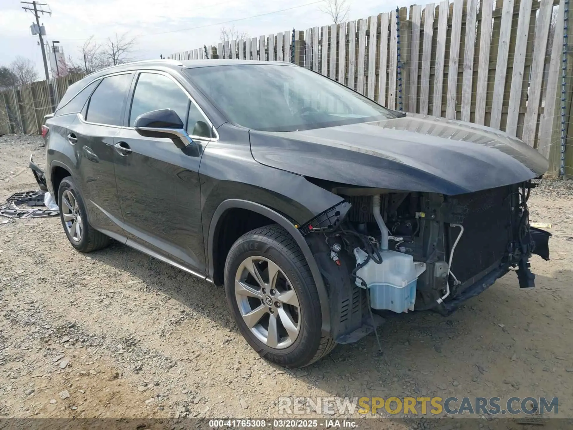 1 Фотография поврежденного автомобиля JTJDZKCA7K2017342 LEXUS RX 350L 2019