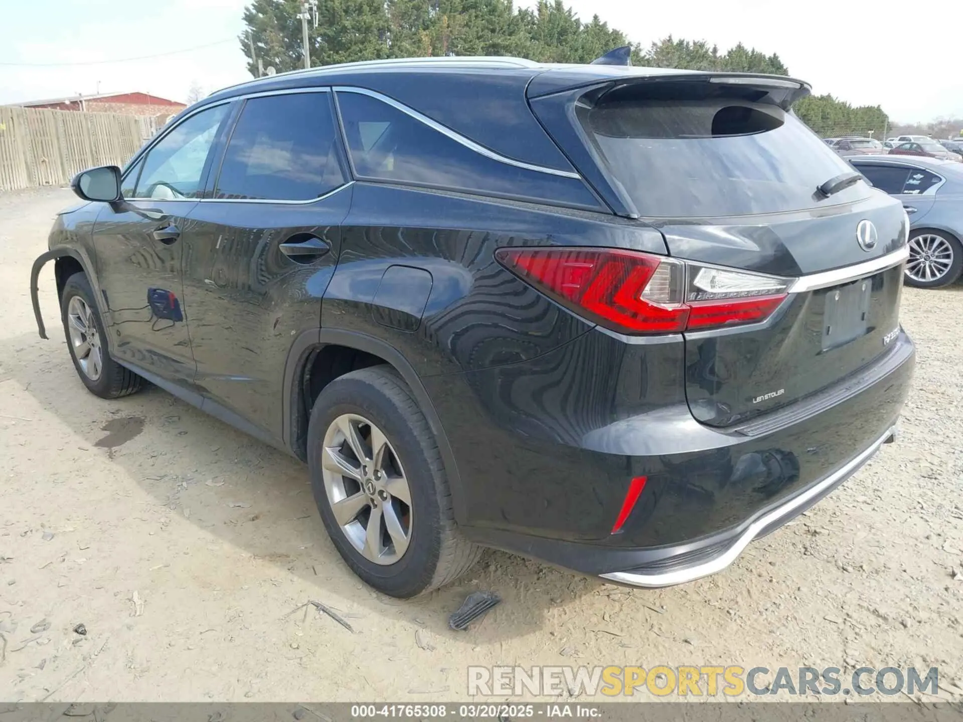3 Фотография поврежденного автомобиля JTJDZKCA7K2017342 LEXUS RX 350L 2019