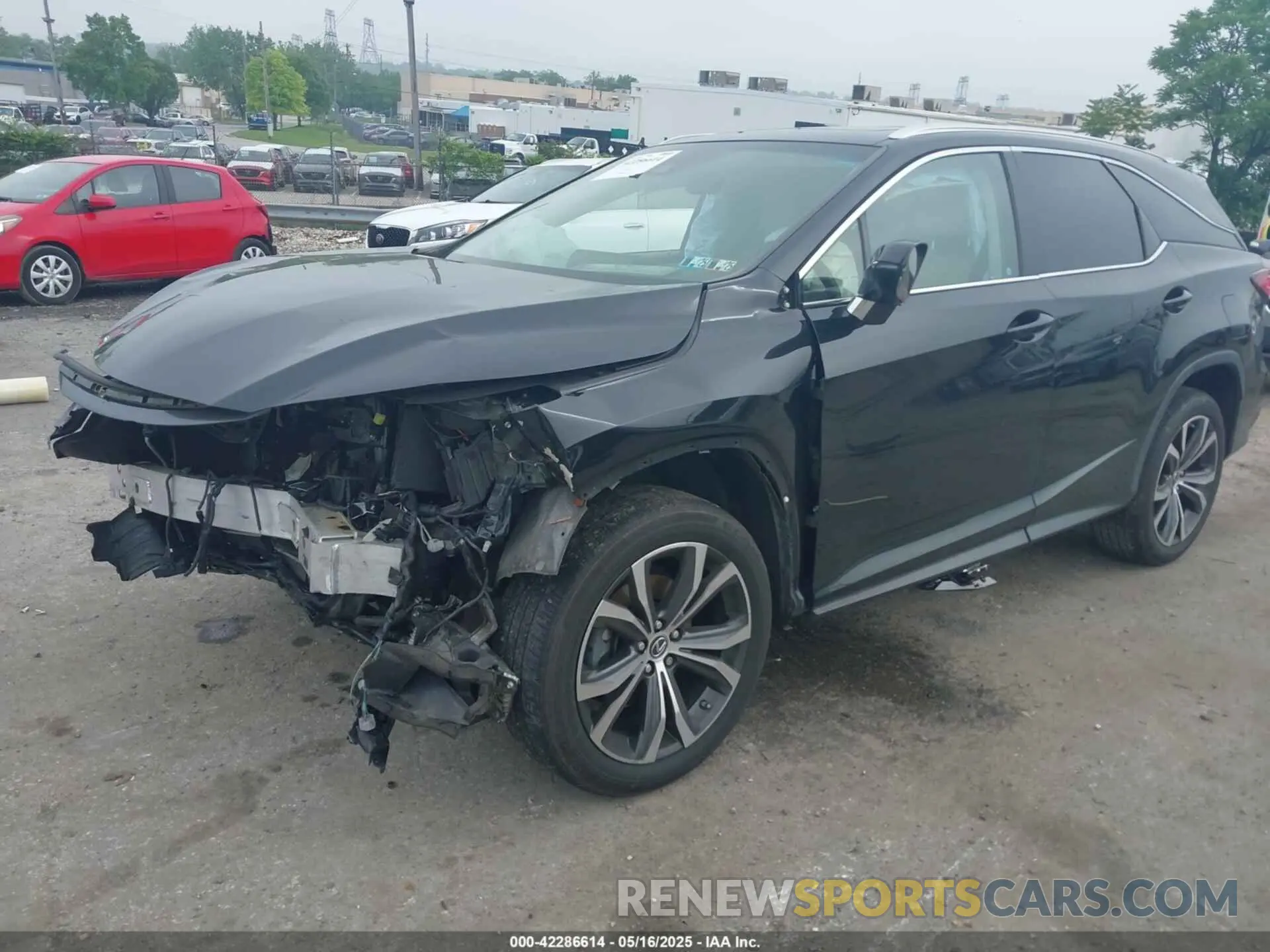 2 Photograph of a damaged car JTJDZKCA9K2020131 LEXUS RX 350L 2019