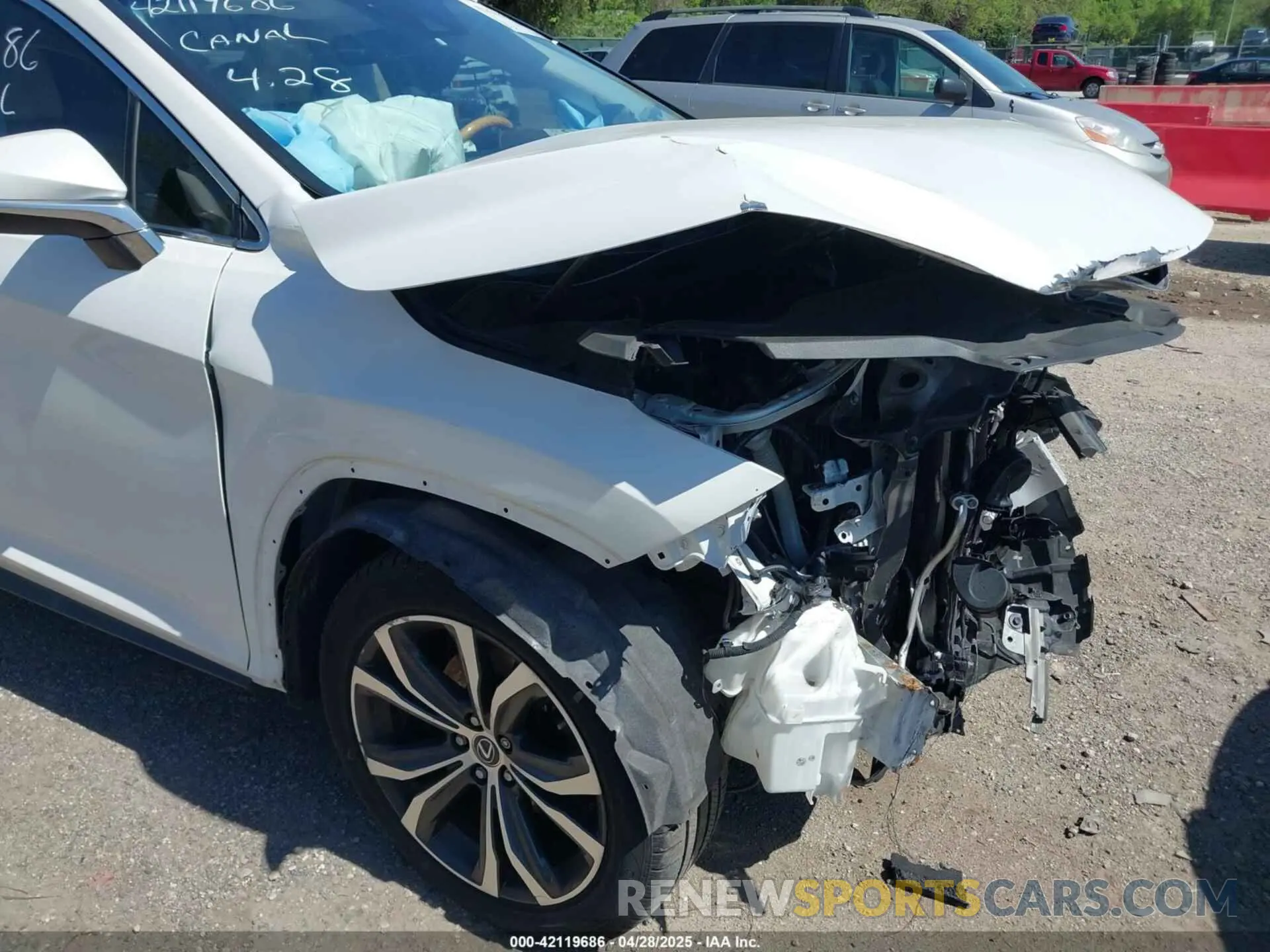 18 Photograph of a damaged car JTJGZKCA1K2012487 LEXUS RX 350L 2019