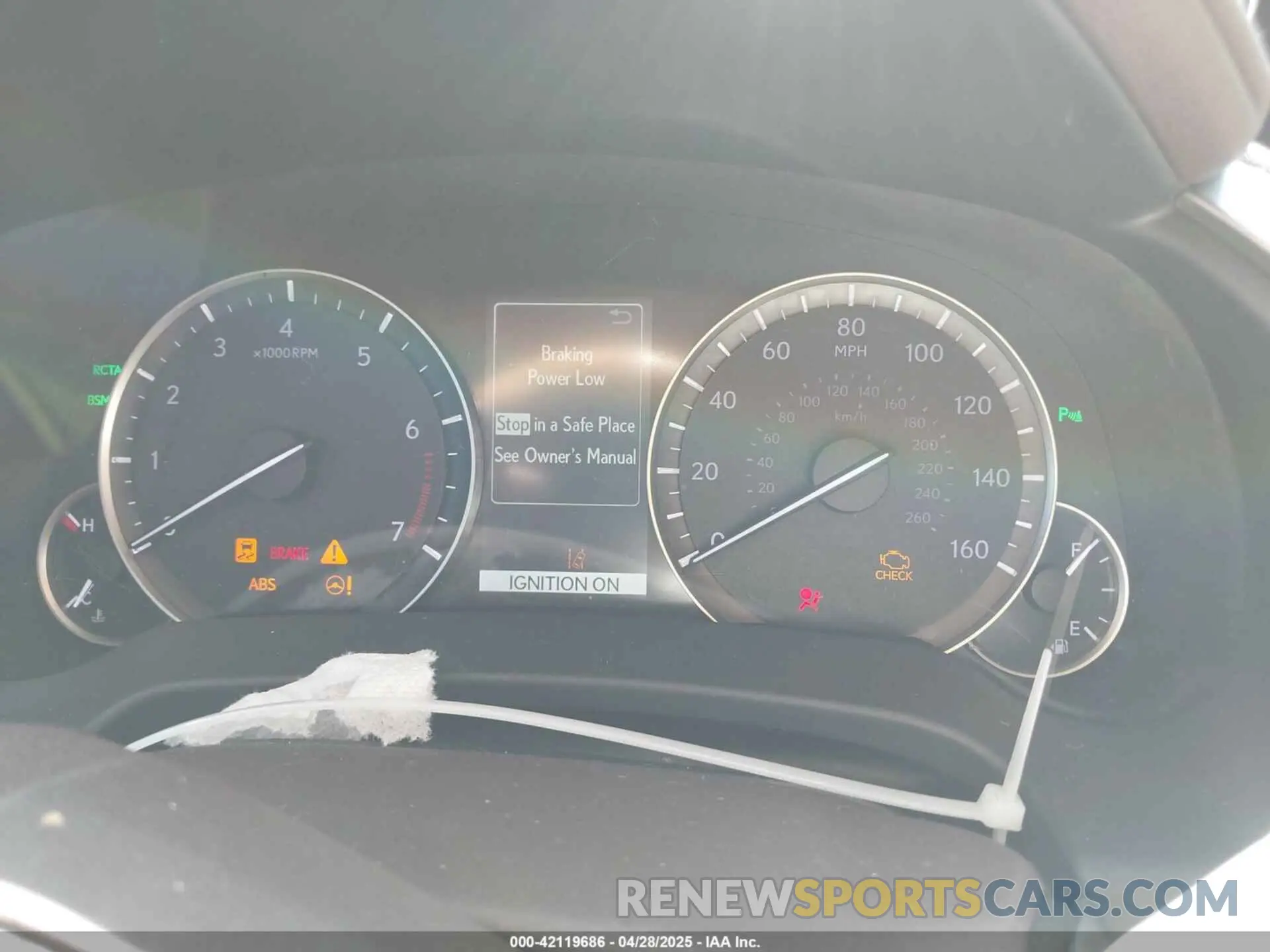 7 Photograph of a damaged car JTJGZKCA1K2012487 LEXUS RX 350L 2019