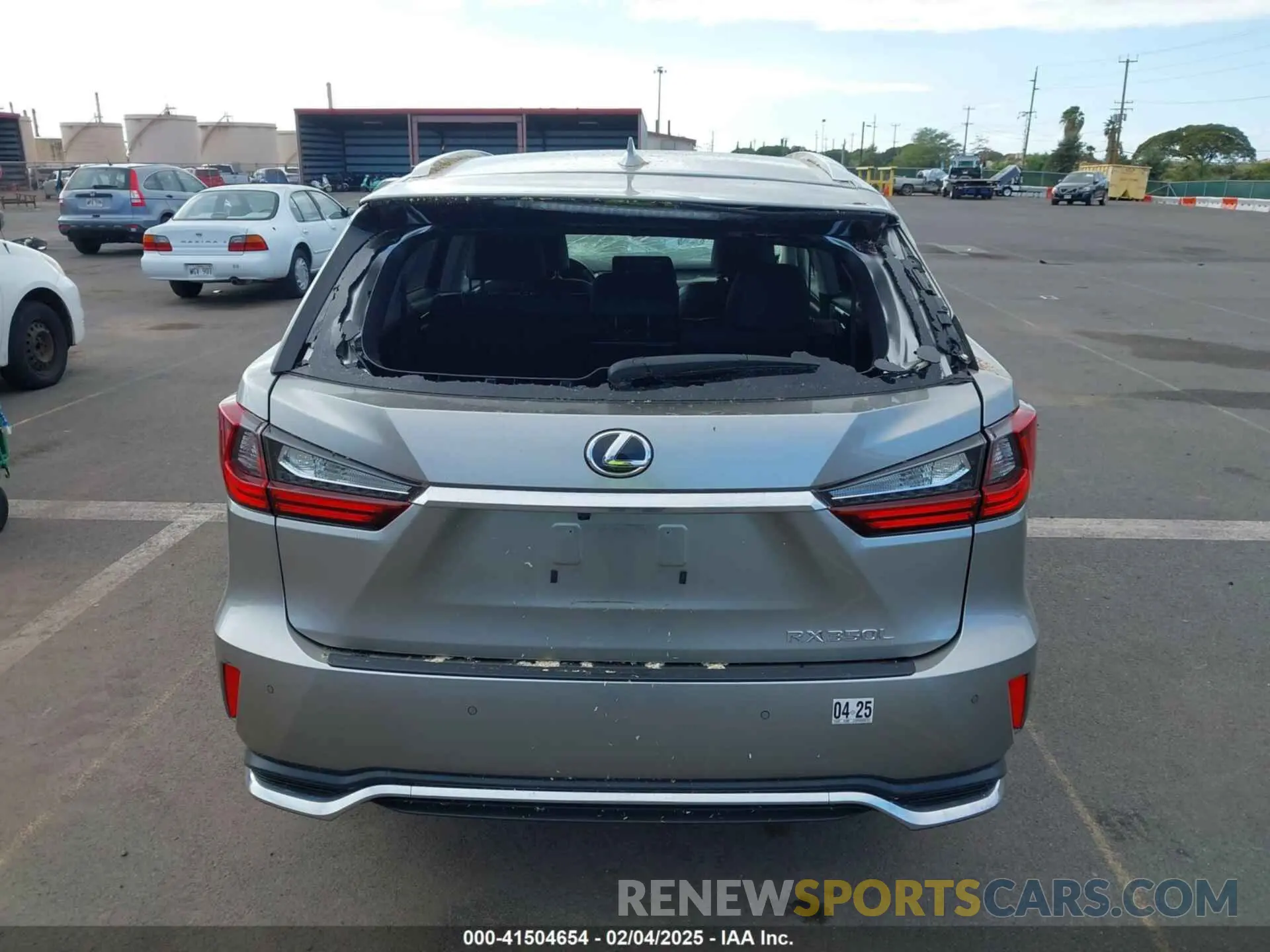 16 Photograph of a damaged car JTJGZKCA3K2011521 LEXUS RX 350L 2019