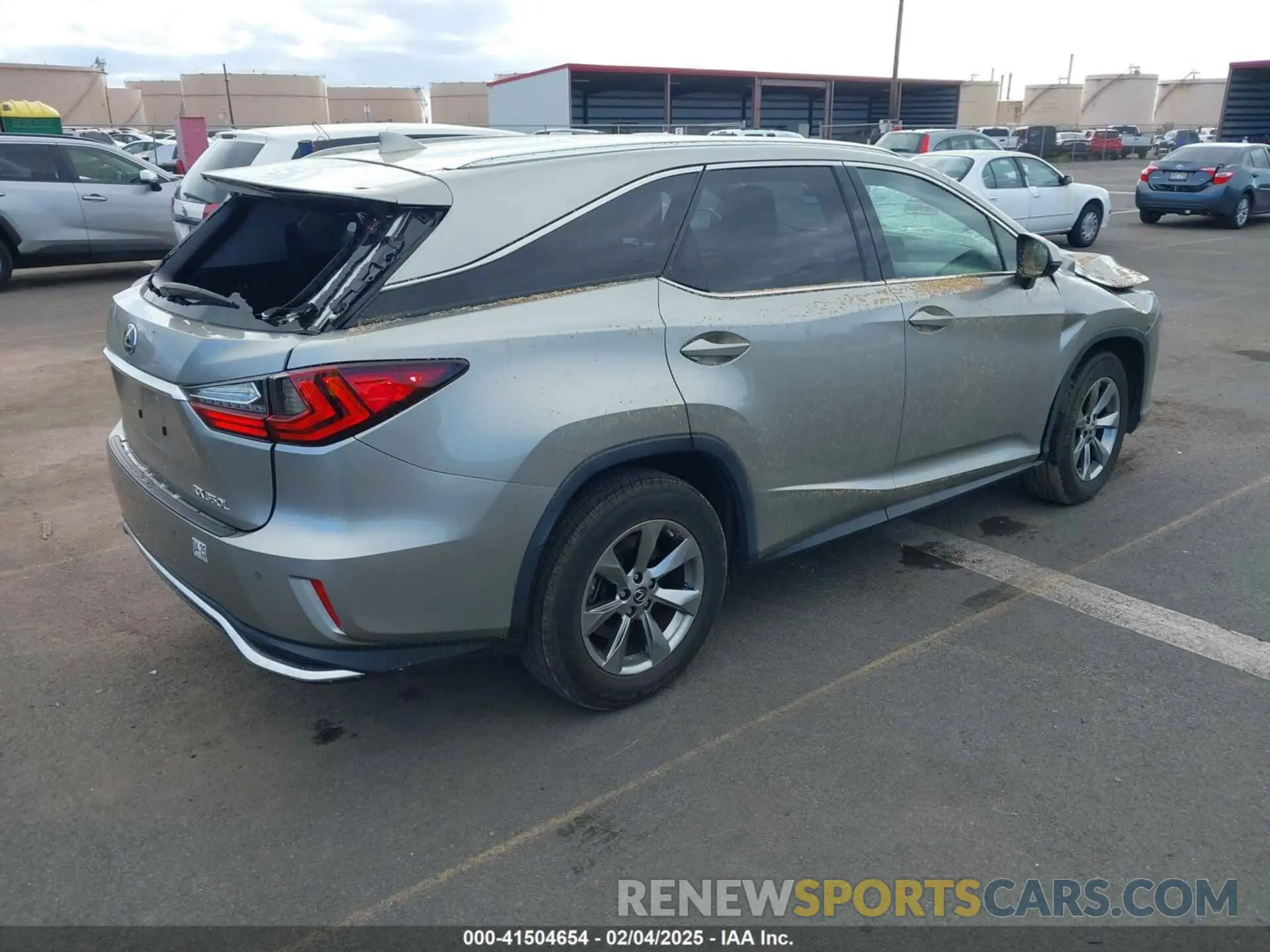 4 Photograph of a damaged car JTJGZKCA3K2011521 LEXUS RX 350L 2019