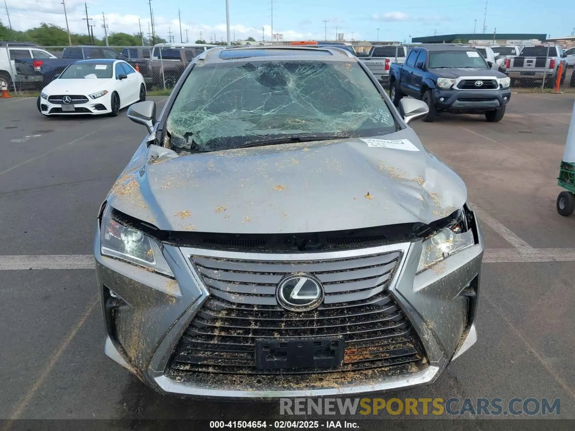 6 Photograph of a damaged car JTJGZKCA3K2011521 LEXUS RX 350L 2019