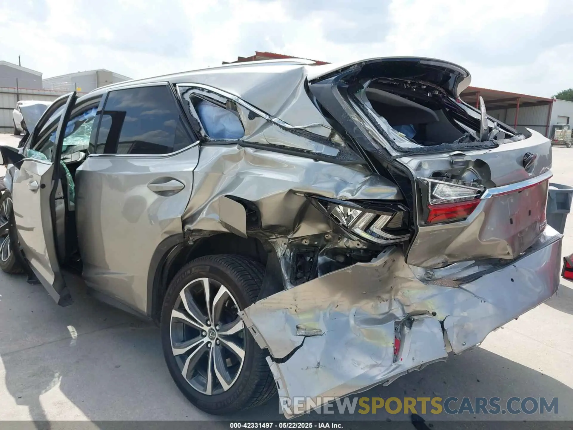 6 Photograph of a damaged car JTJGZKCA5K2012847 LEXUS RX 350L 2019