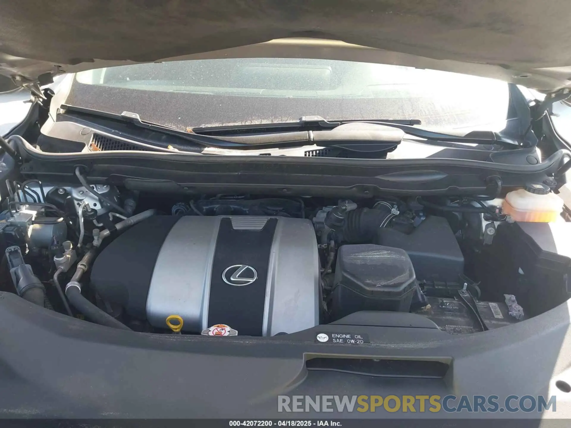 10 Фотография поврежденного автомобиля JTJGZKCA9K2013385 LEXUS RX 350L 2019