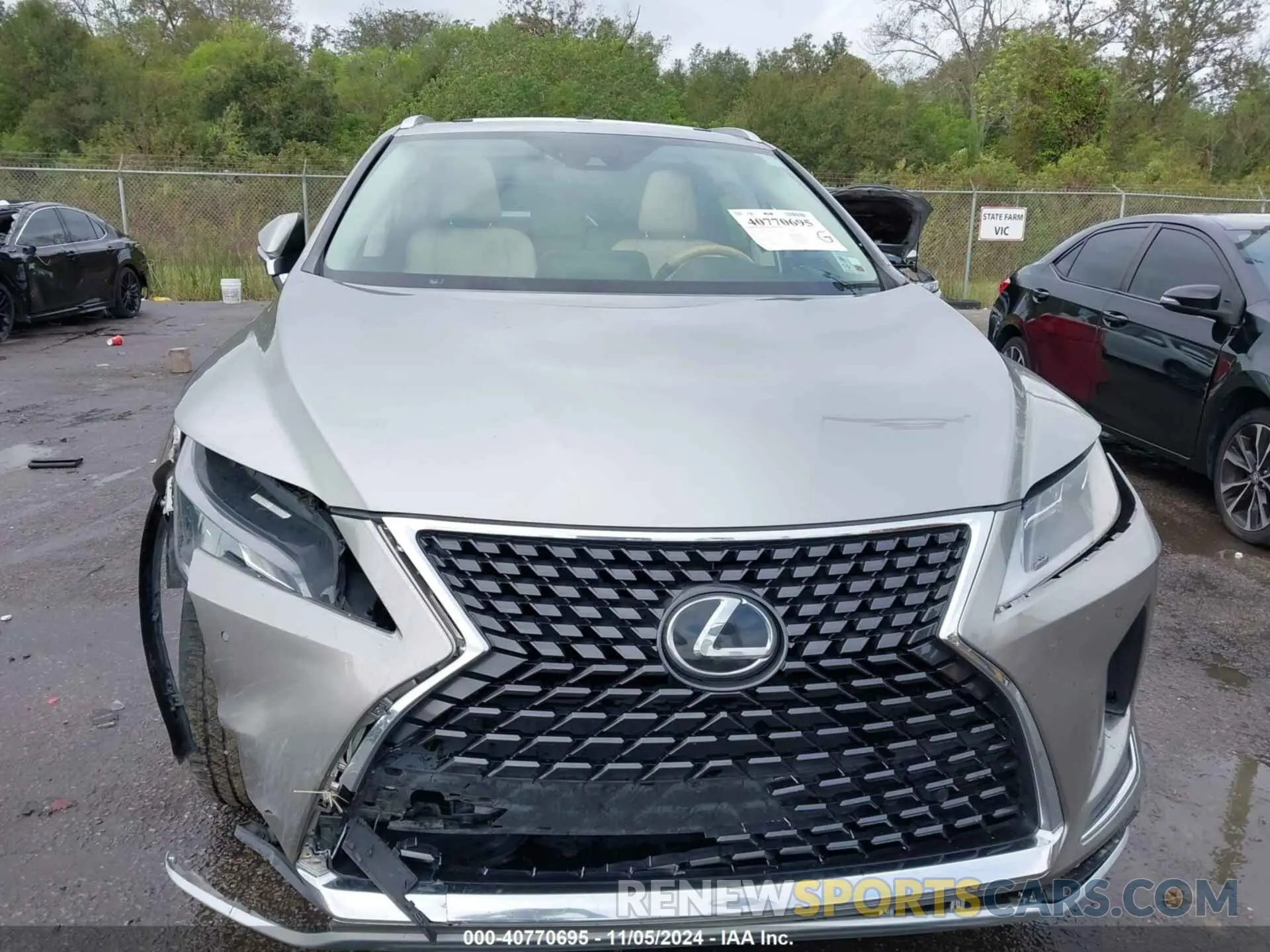 12 Photograph of a damaged car JTJHZKEA3L2018391 LEXUS RX 350L 2020