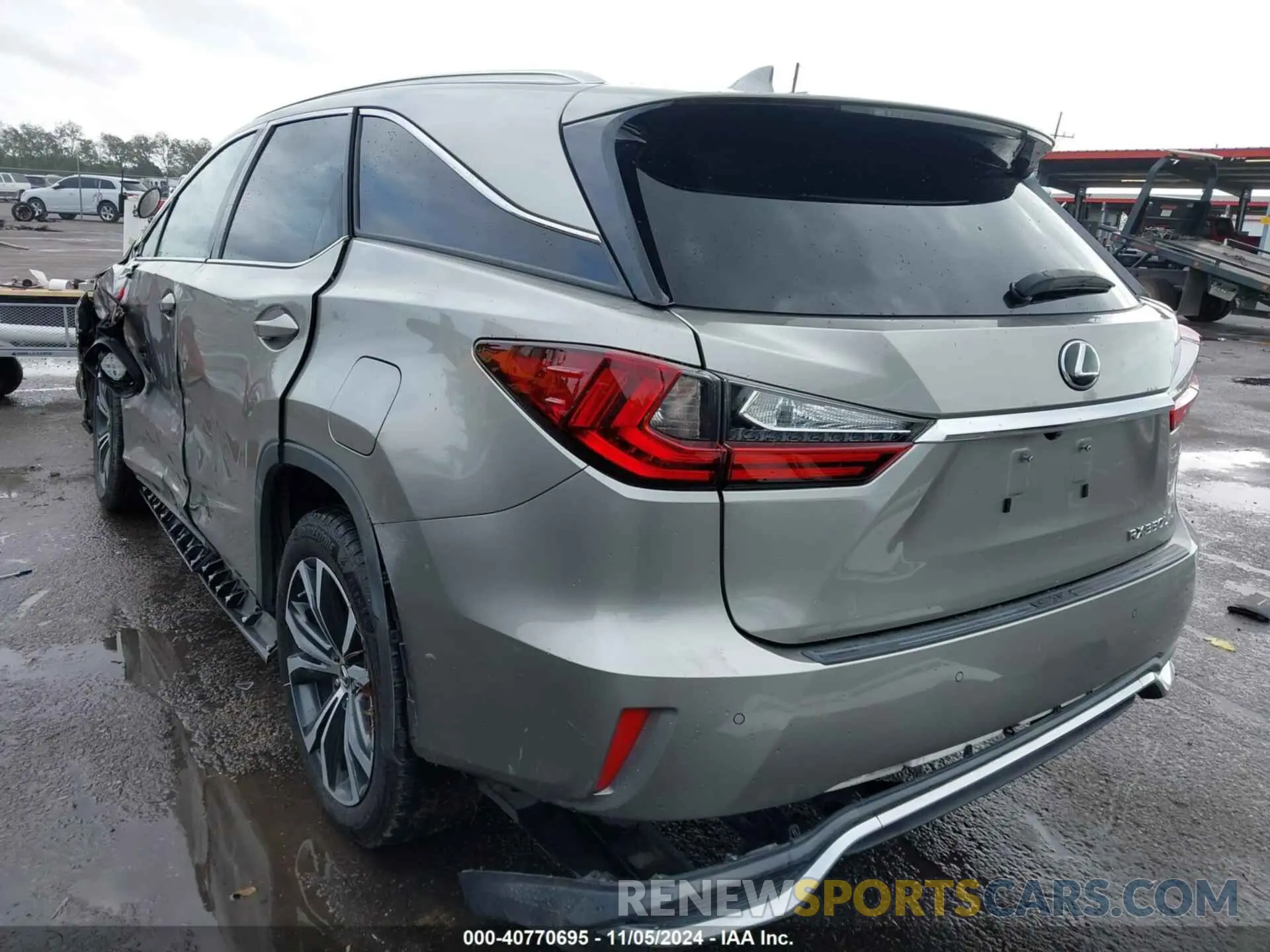 3 Photograph of a damaged car JTJHZKEA3L2018391 LEXUS RX 350L 2020