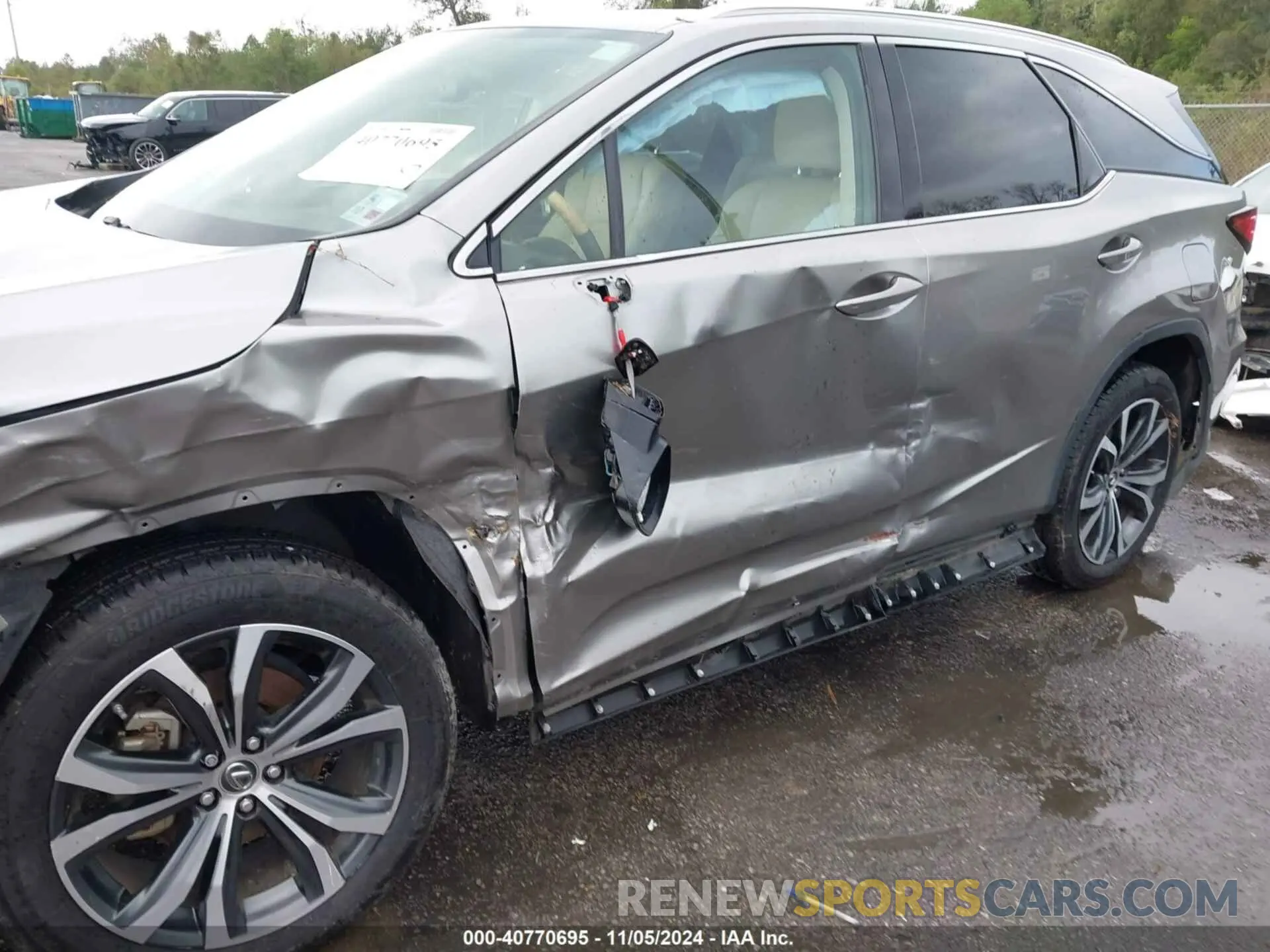 6 Photograph of a damaged car JTJHZKEA3L2018391 LEXUS RX 350L 2020