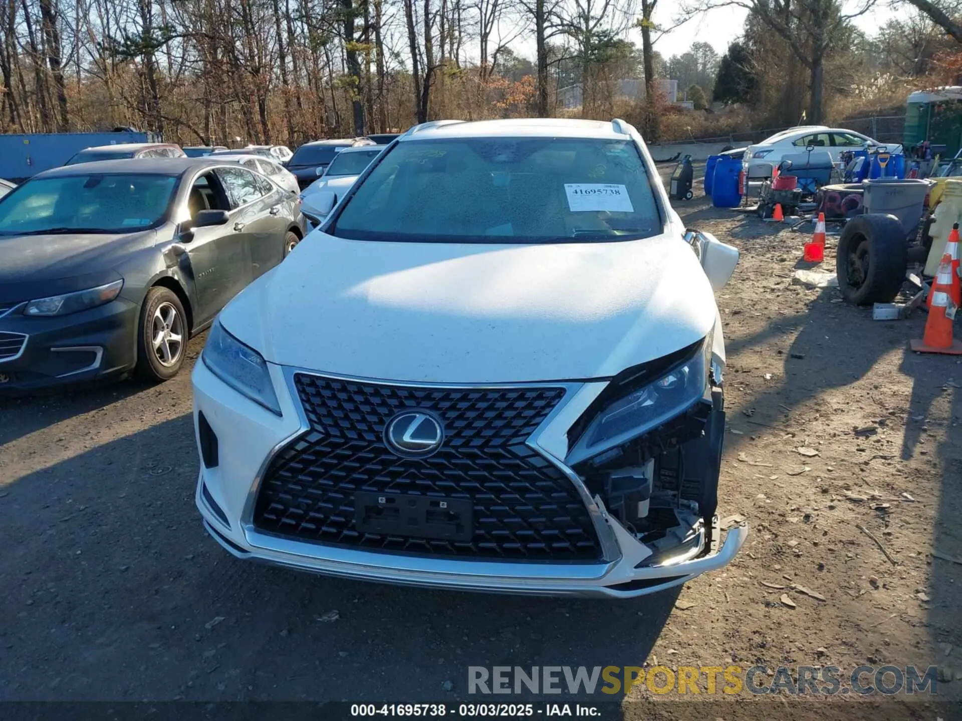 12 Фотография поврежденного автомобиля JTJHZKFA3L2026103 LEXUS RX 350L 2020