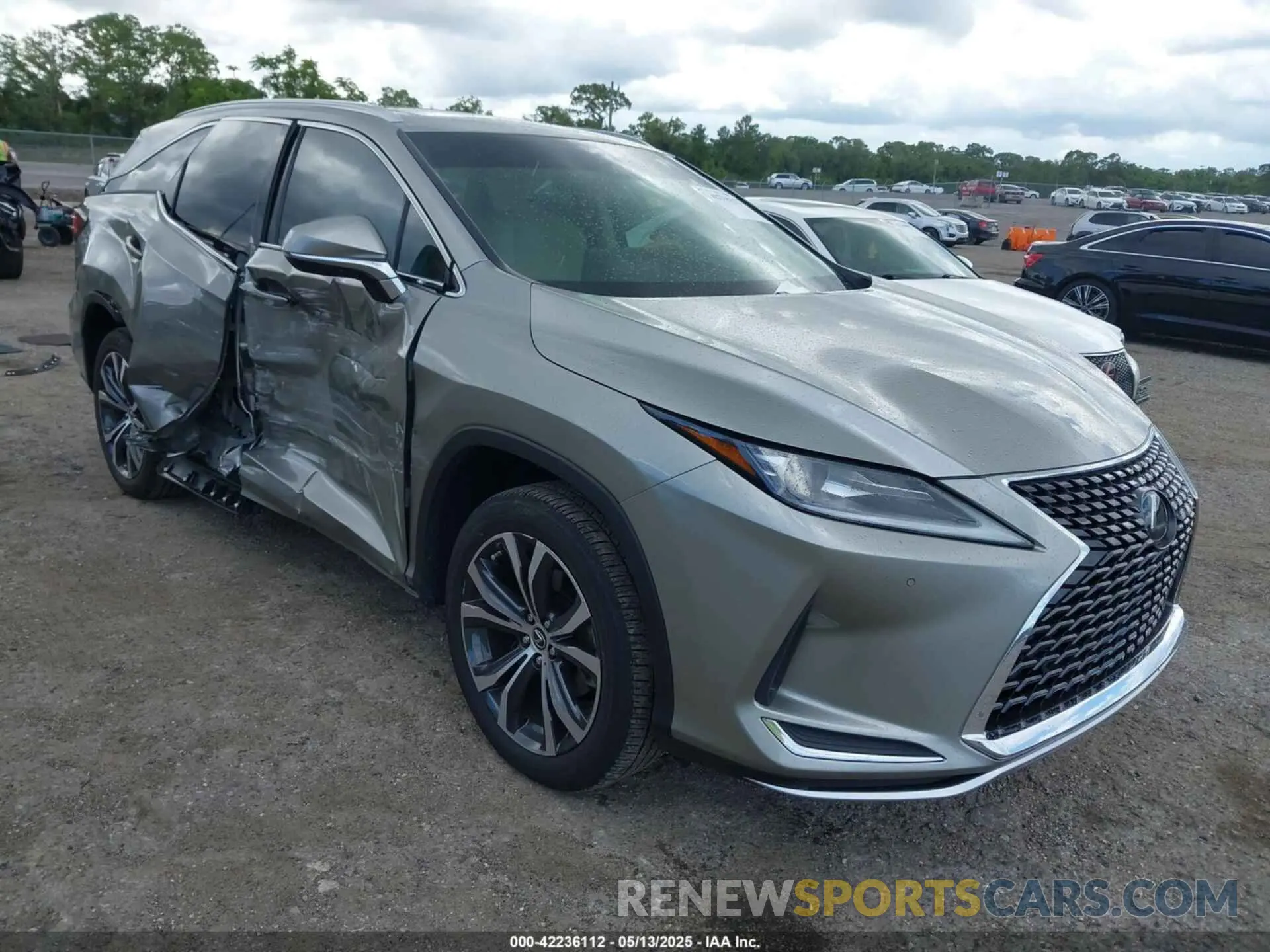 1 Фотография поврежденного автомобиля JTJHZKFA6L2026127 LEXUS RX 350L 2020