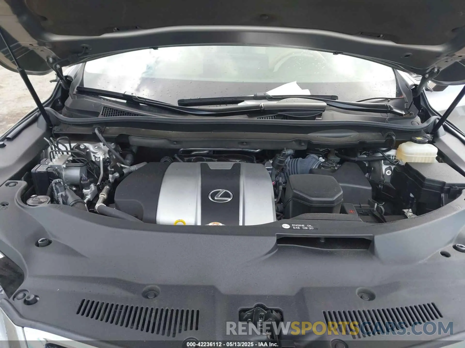 10 Фотография поврежденного автомобиля JTJHZKFA6L2026127 LEXUS RX 350L 2020
