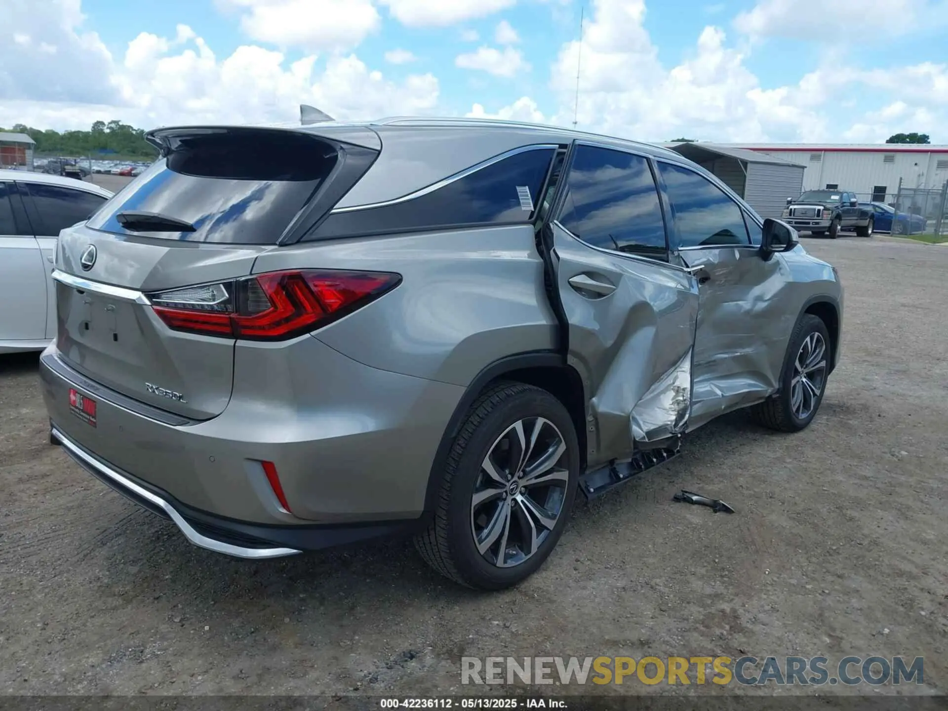 4 Фотография поврежденного автомобиля JTJHZKFA6L2026127 LEXUS RX 350L 2020