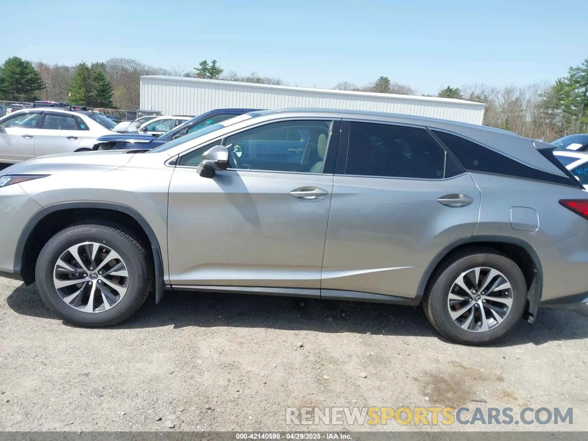 14 Photograph of a damaged car JTJHZKFAXL2025840 LEXUS RX 350L 2020