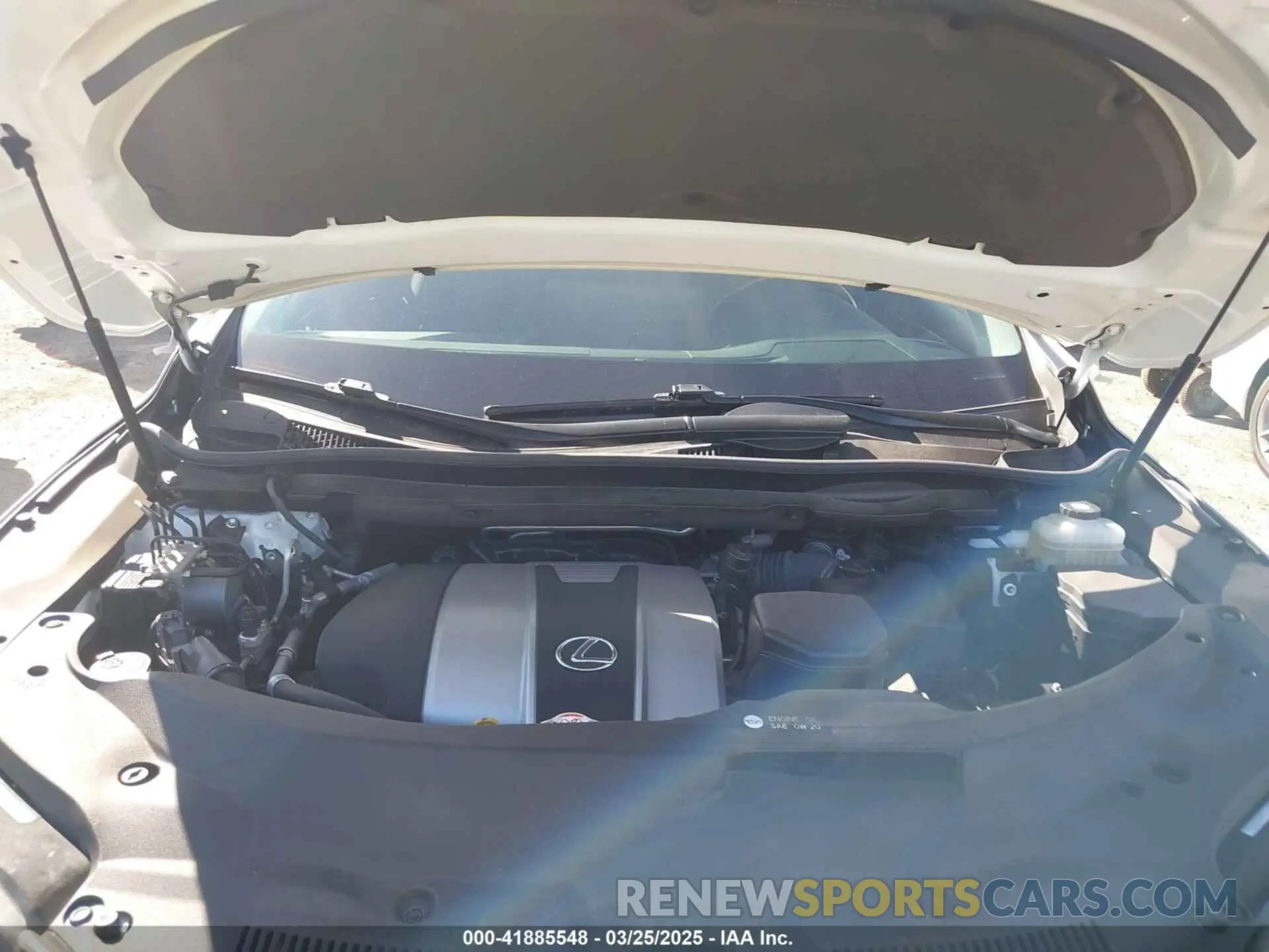 10 Photograph of a damaged car JTJHZKFA2M2030841 LEXUS RX 350L 2021