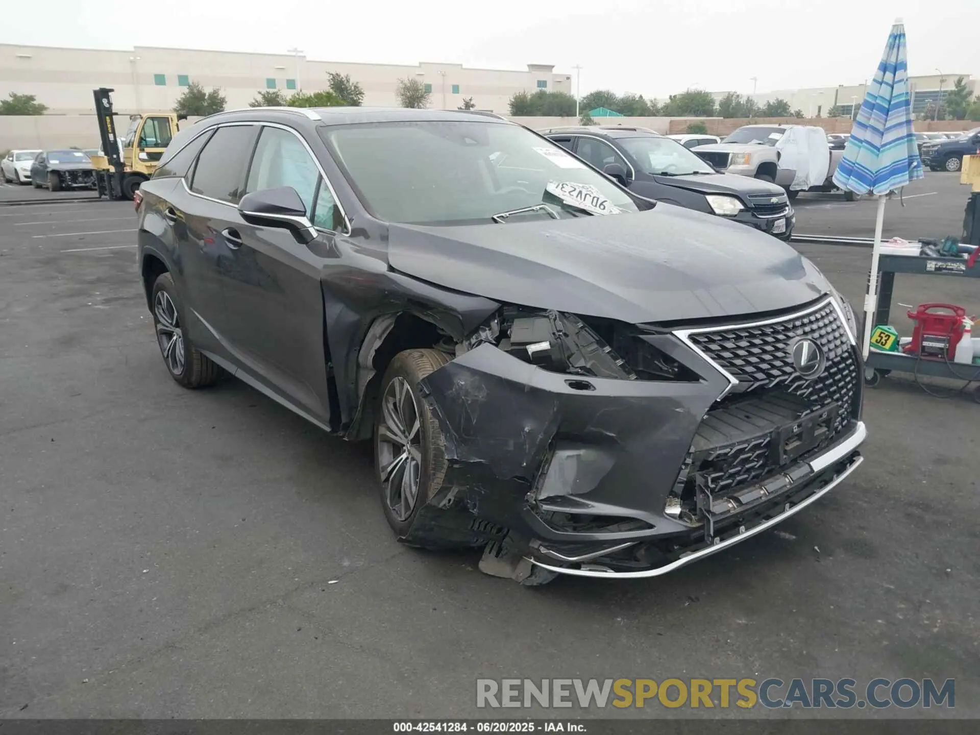 13 Photograph of a damaged car JTJHZKFA6N2043285 LEXUS RX 350L 2022