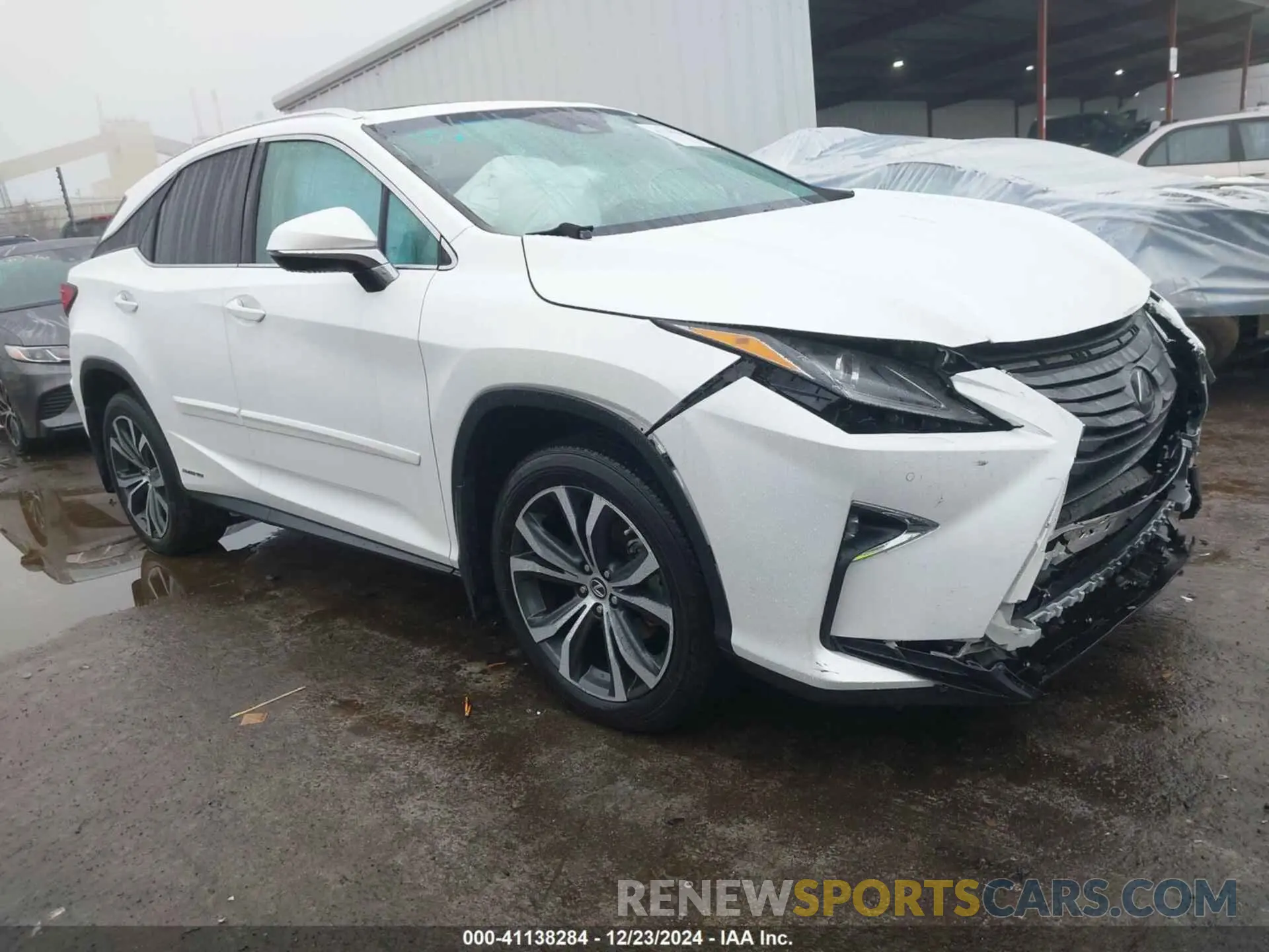 1 Фотография поврежденного автомобиля 2T2BGMCA0KC034640 LEXUS RX 450H 2019