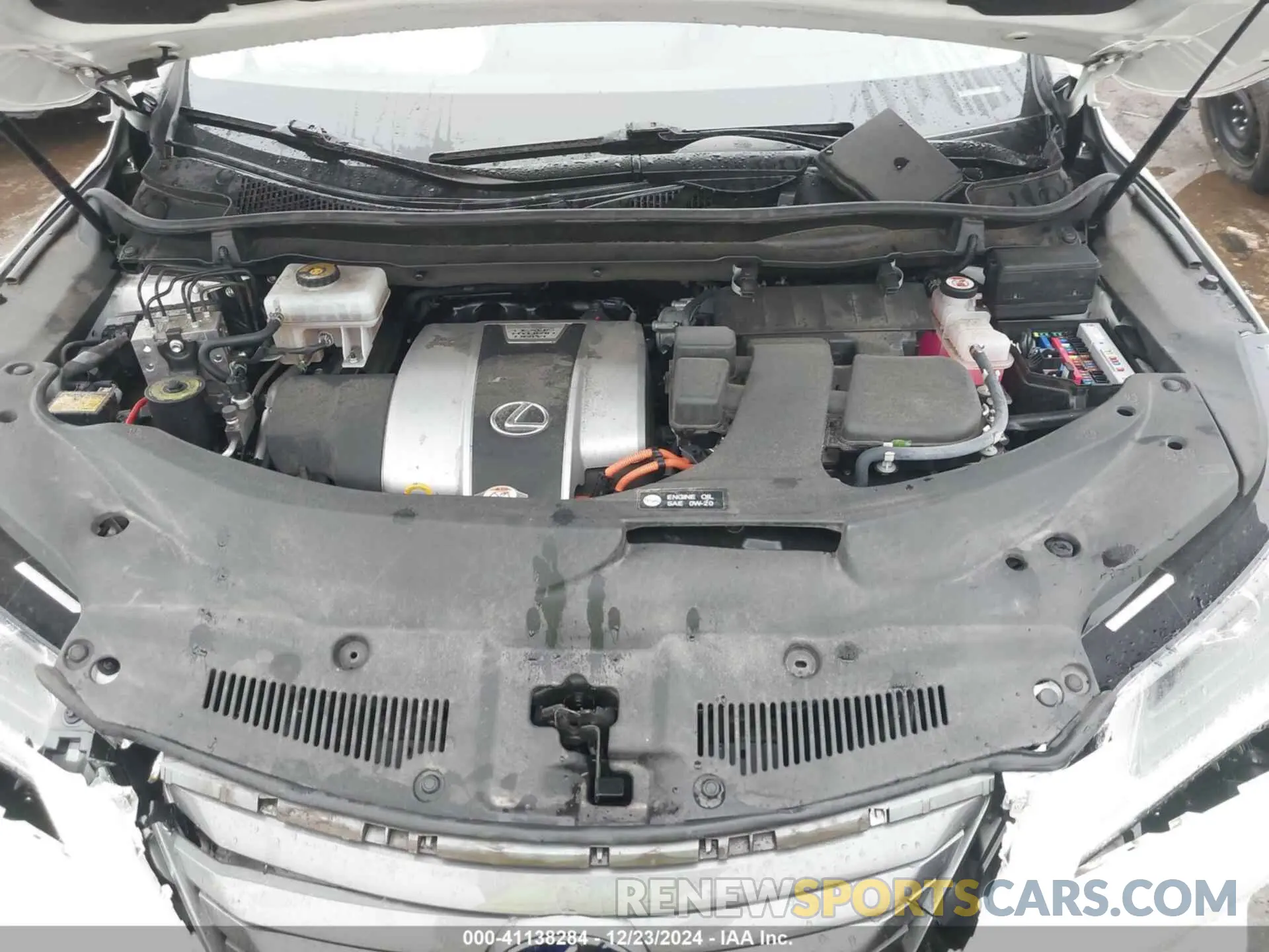 10 Фотография поврежденного автомобиля 2T2BGMCA0KC034640 LEXUS RX 450H 2019